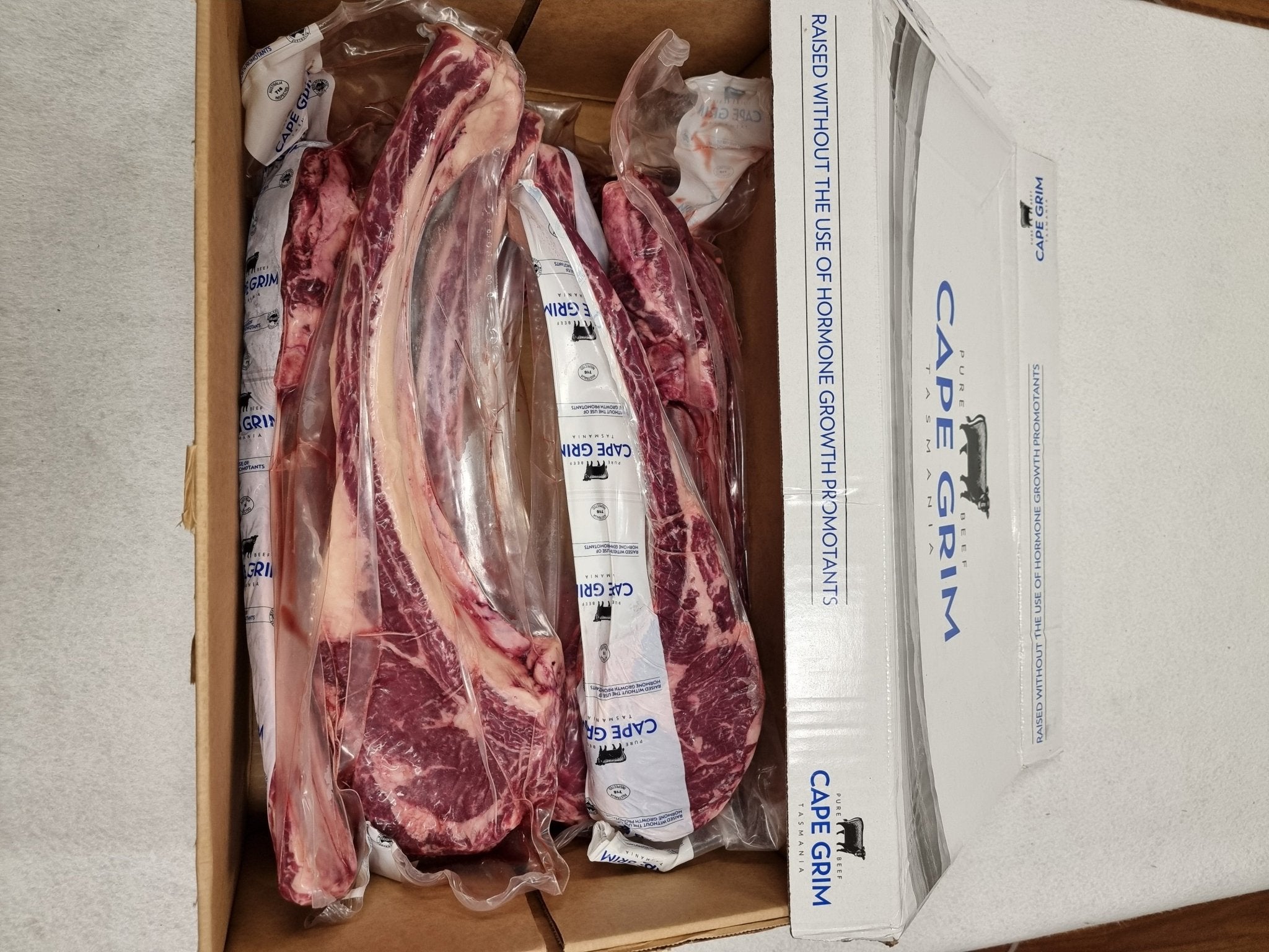 Cape Grim Tomahawk - $48/kg - Tasmania Grass - Fed, Antibiotic, Hormone Free - Carnivore Society