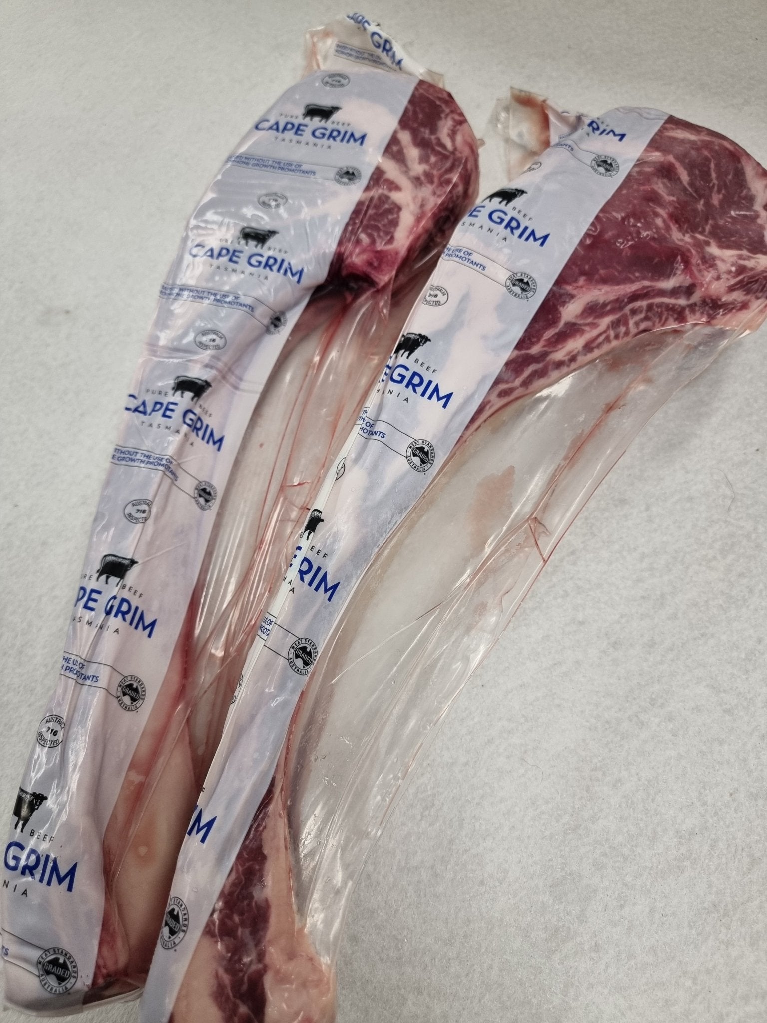 Cape Grim Tomahawk - $48/kg - Tasmania Grass - Fed, Antibiotic, Hormone Free - Carnivore Society