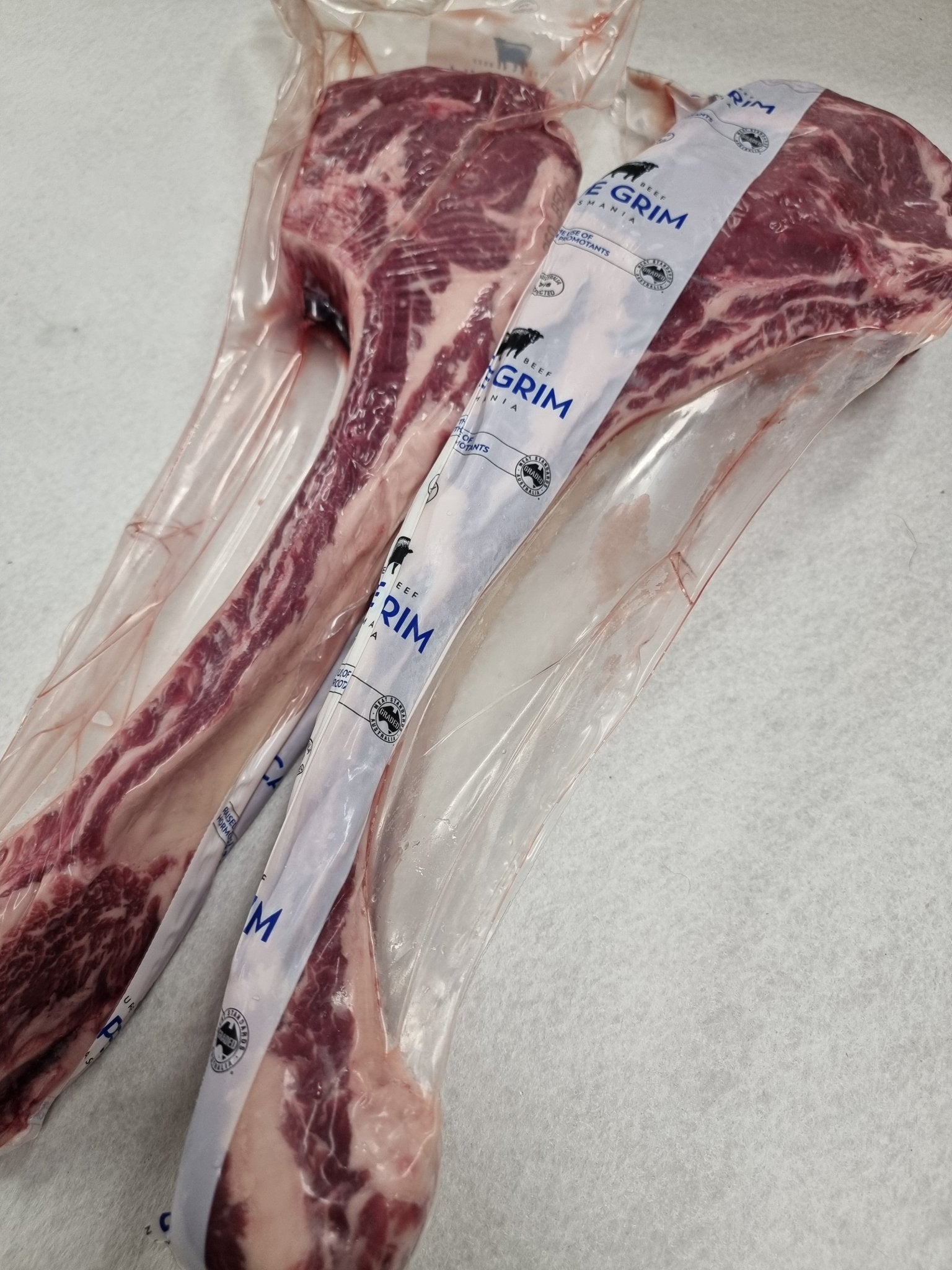 Cape Grim Tomahawk - $48/kg - Tasmania Grass - Fed, Antibiotic, Hormone Free - Carnivore Society
