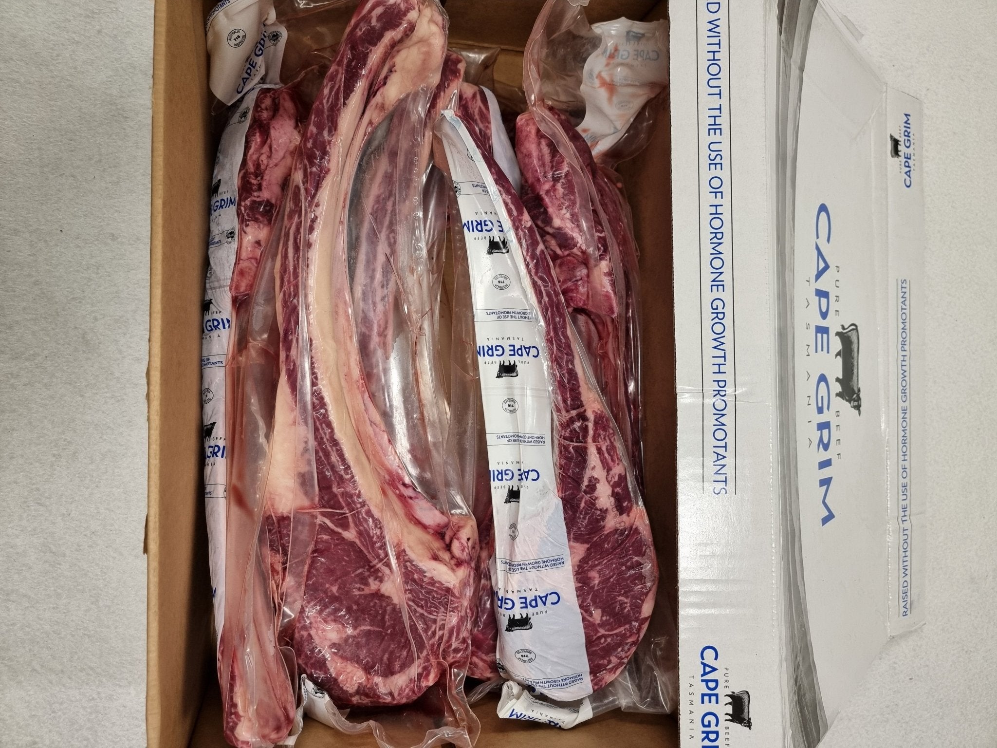 Cape Grim Tomahawk - $48/kg - Tasmania Grass - Fed, Antibiotic, Hormone Free - Carnivore Society