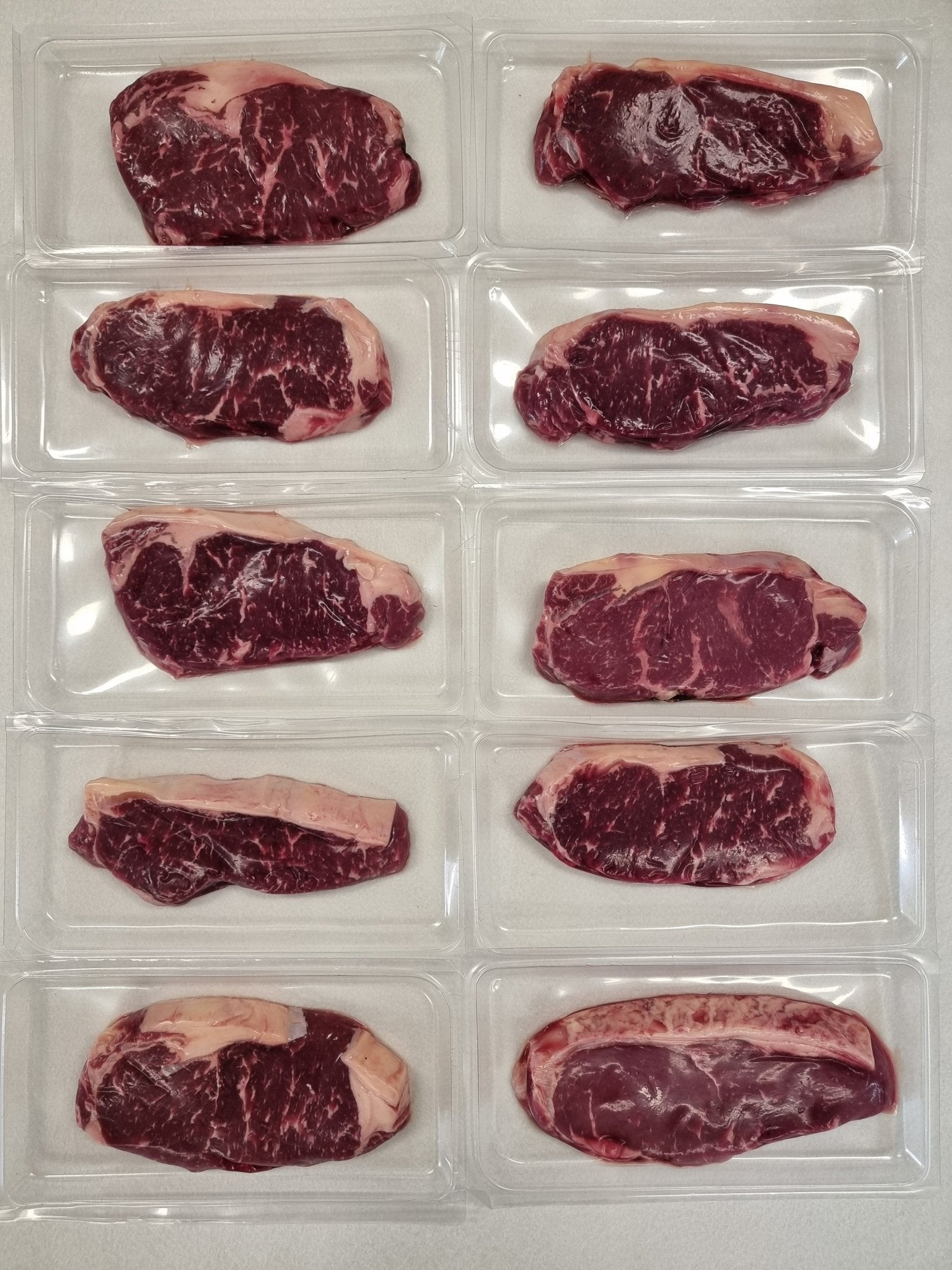 Edgars Striploin Porterhouse - $28/kg (100% Australian) - Pre Cut Individually Cryovaced - Carnivore Society