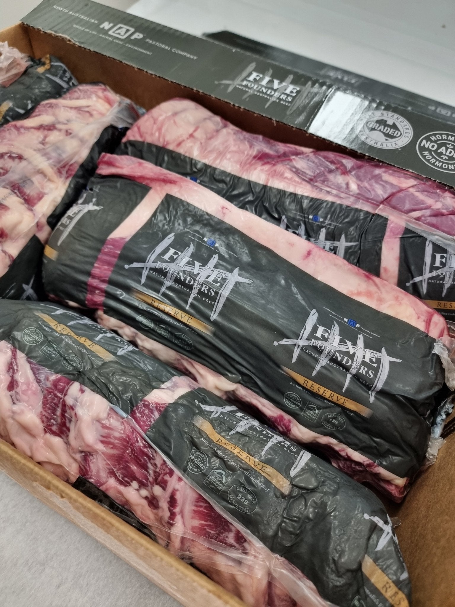 Five Founders Scotch Cube Roll – Grass - Fed Ribeye Perfection - Carnivore Society
