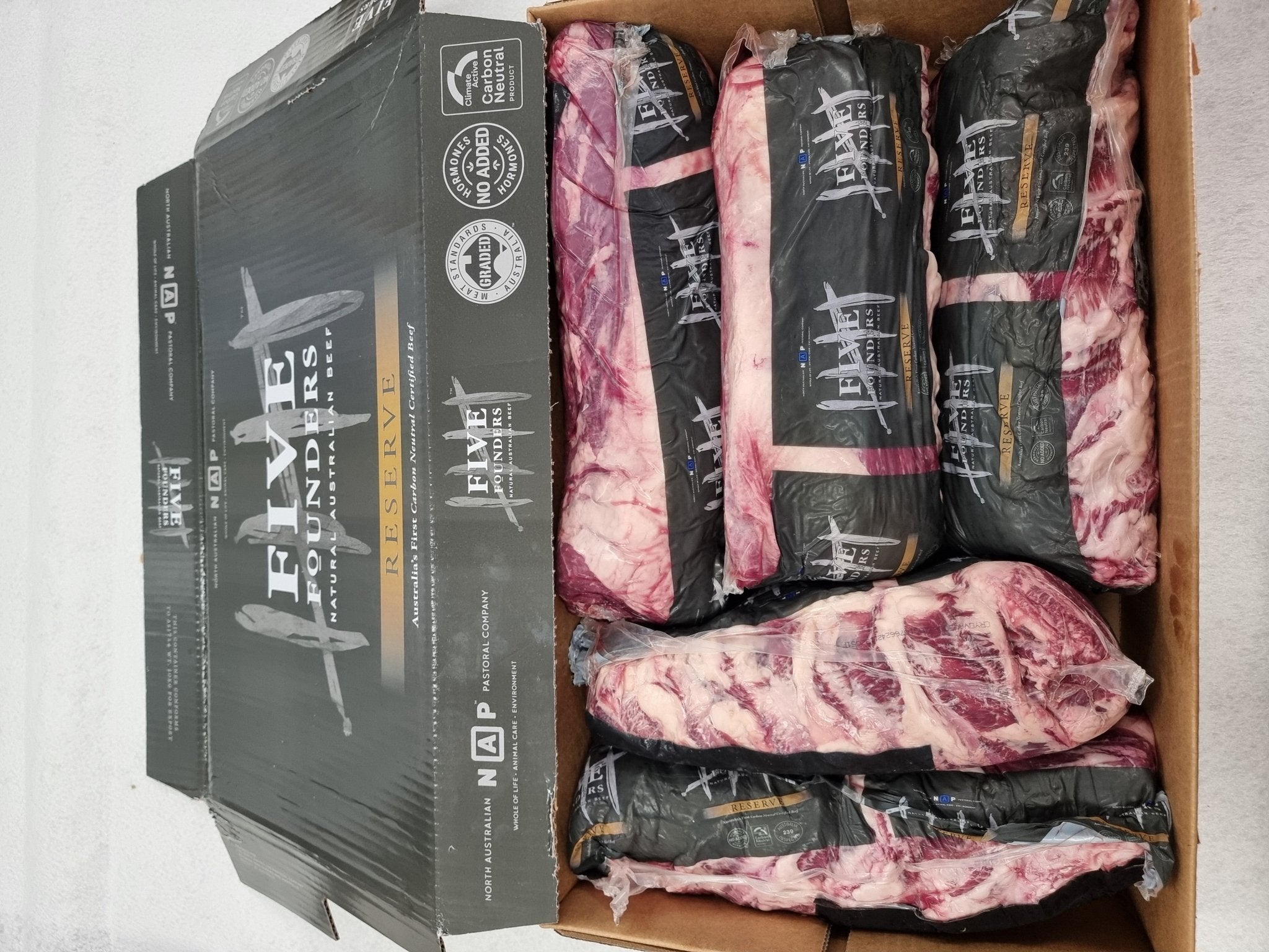 Five Founders Scotch Cube Roll – Grass - Fed Ribeye Perfection - Carnivore Society