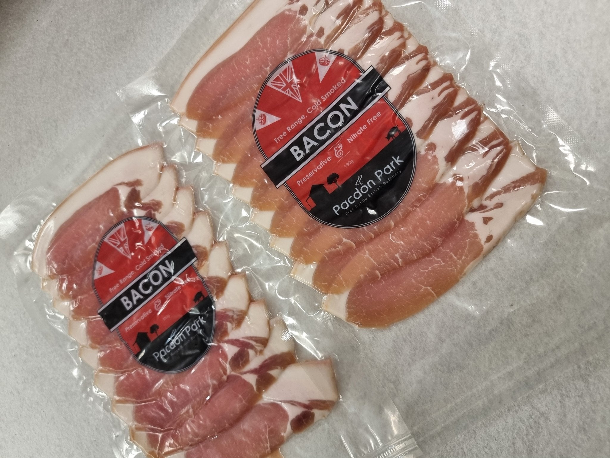 Free Range Cold Smoked Bacon - Pacdon Park - Nitrate, Gluten, Preservative Free - $45/kg - Carnivore Society