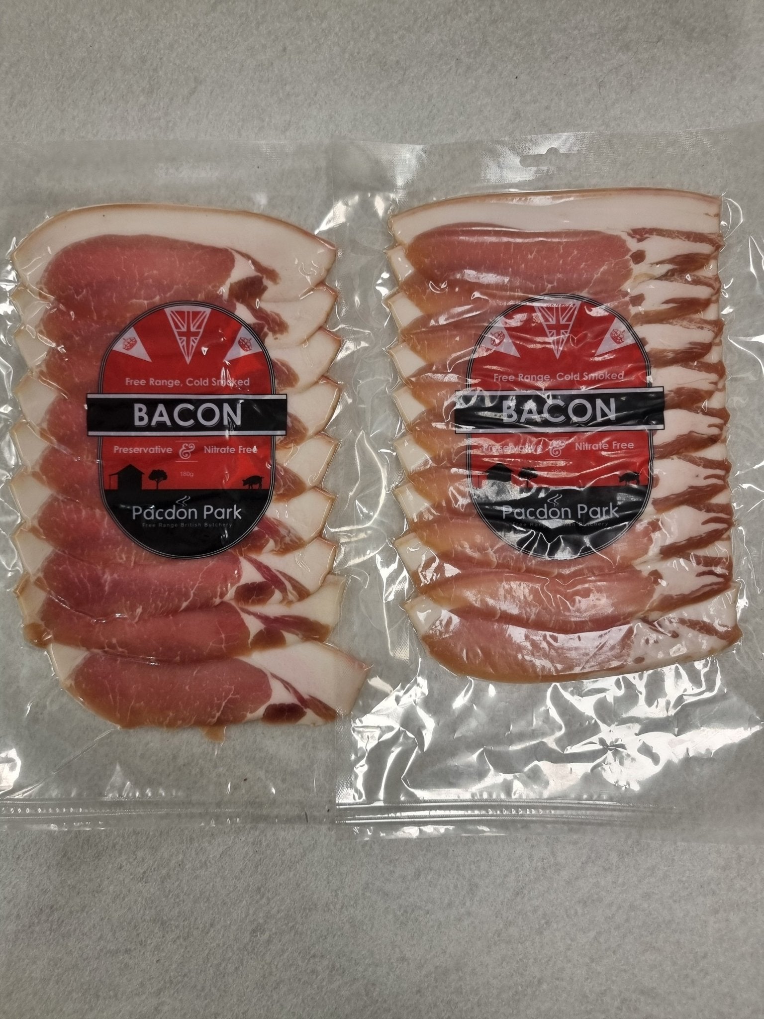 Free Range Cold Smoked Bacon - Pacdon Park - Nitrate, Gluten, Preservative Free - $45/kg - Carnivore Society
