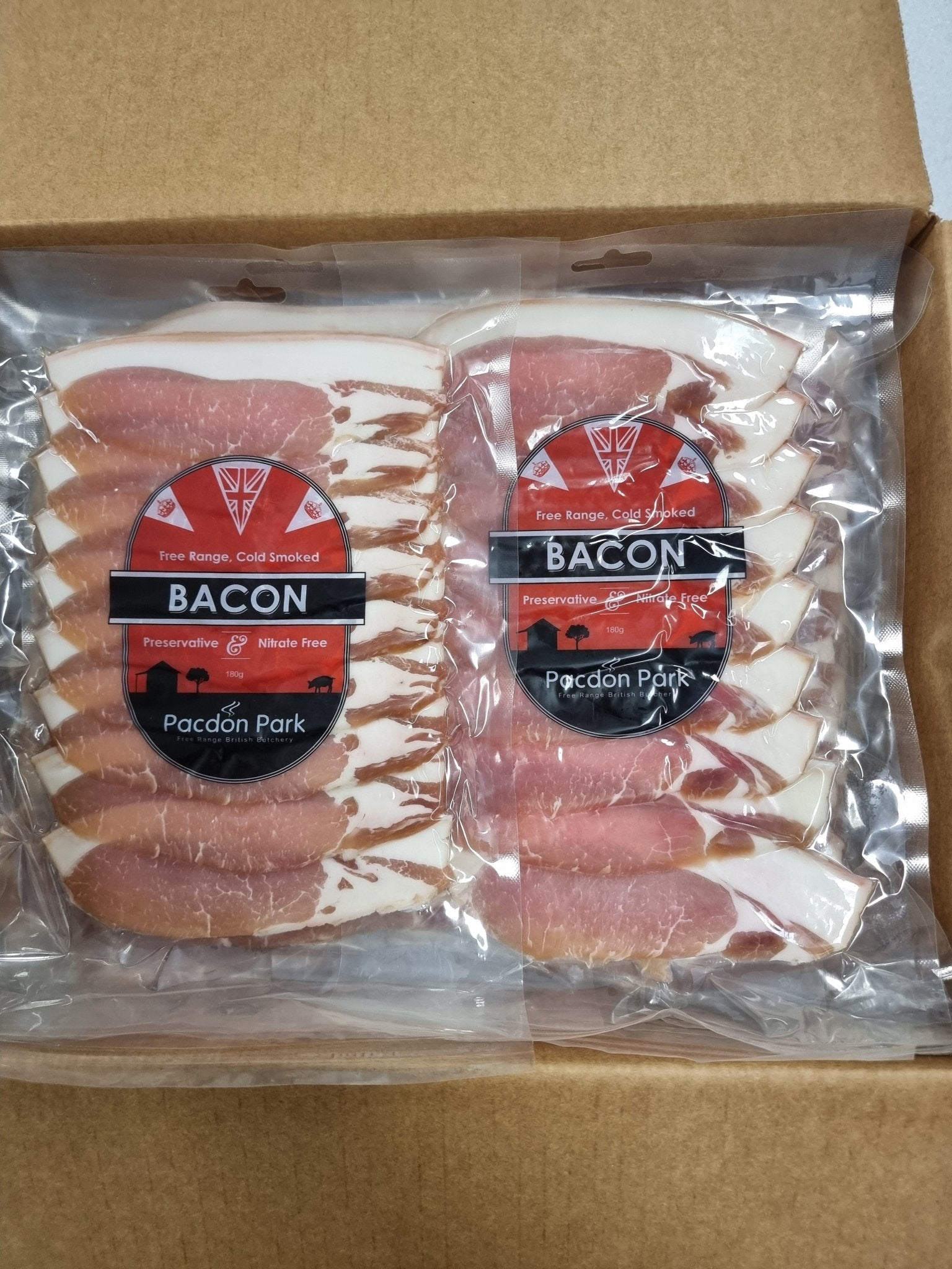 Free Range Cold Smoked Bacon - Pacdon Park - Nitrate, Gluten, Preservative Free - $45/kg - Carnivore Society
