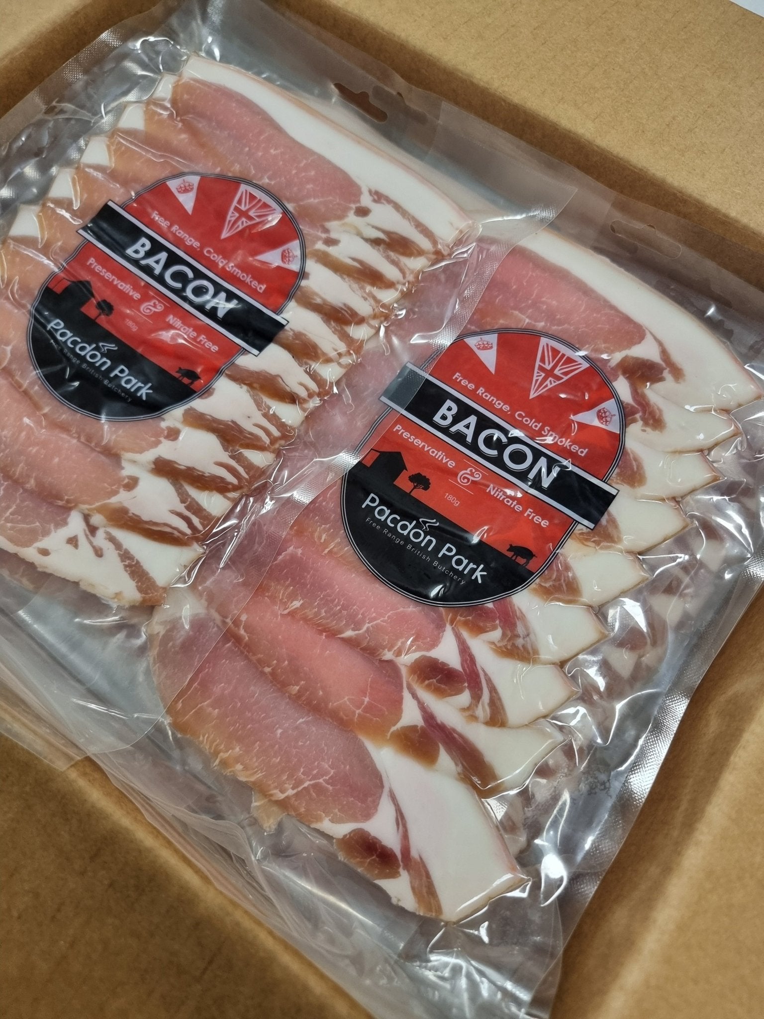 Free Range Cold Smoked Bacon - Pacdon Park - Nitrate, Gluten, Preservative Free - $45/kg - Carnivore Society