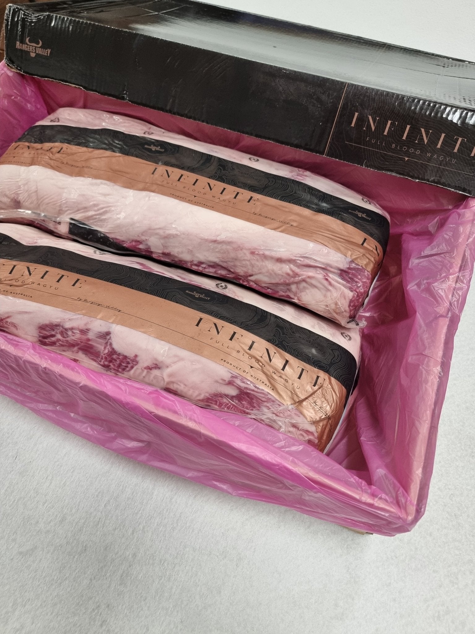 Infinite Rangers Valley Full Blood Wagyu Scotch Cube Roll MB7 - 8+ - $90/kg - Carnivore Society