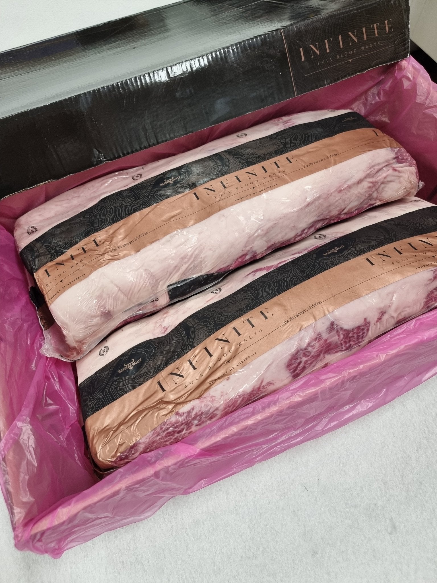 Infinite Rangers Valley Full Blood Wagyu Scotch Cube Roll MB7 - 8+ - $90/kg - Carnivore Society