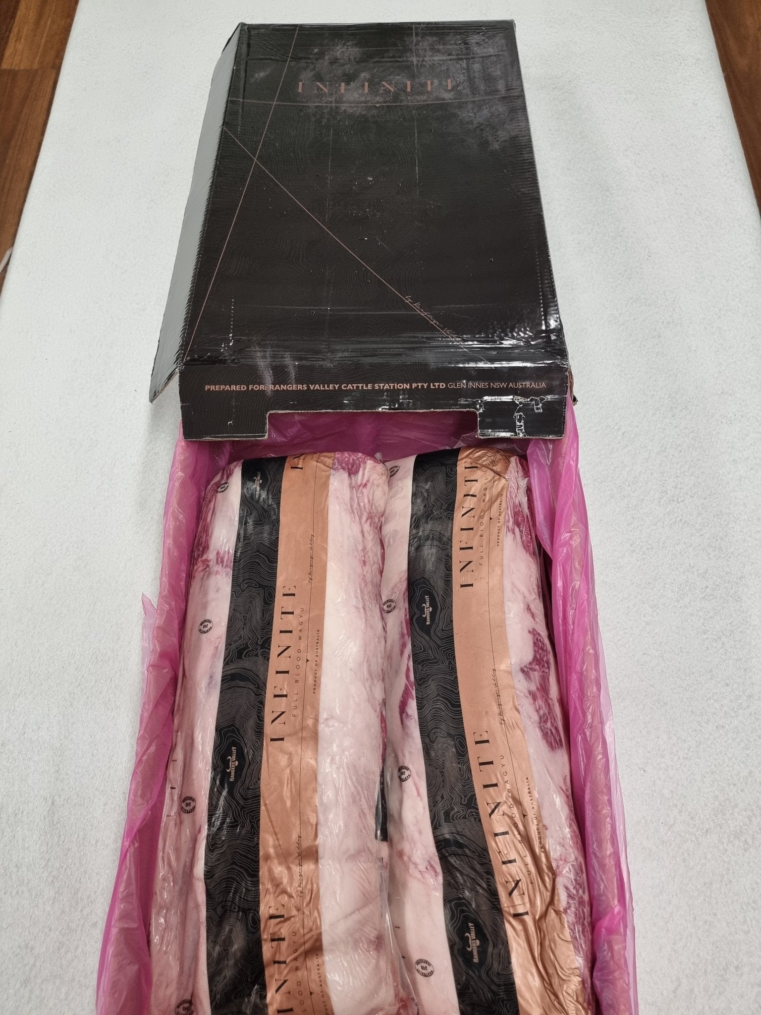 Infinite Rangers Valley Full Blood Wagyu Scotch Cube Roll MB7 - 8+ - $90/kg - Carnivore Society