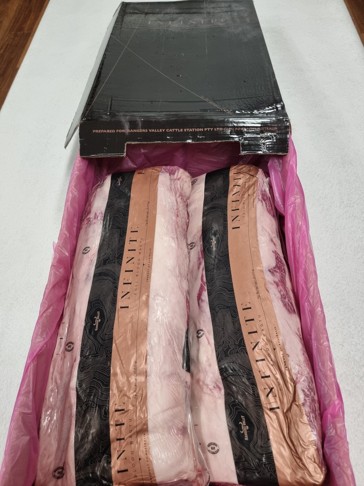 Infinite Rangers Valley Full Blood Wagyu Scotch Cube Roll MB7 - 8+ - $90/kg - Carnivore Society