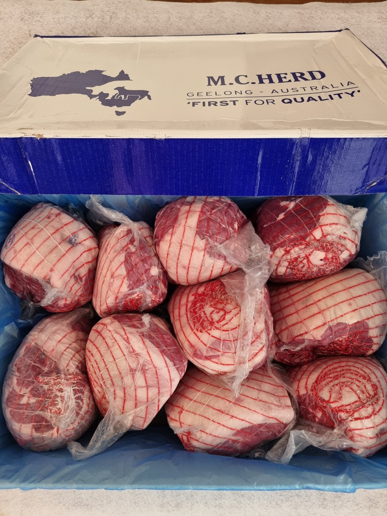 Lamb Leg Boneless MC HERD (Grass Fed) $18/kg - Carnivore Society