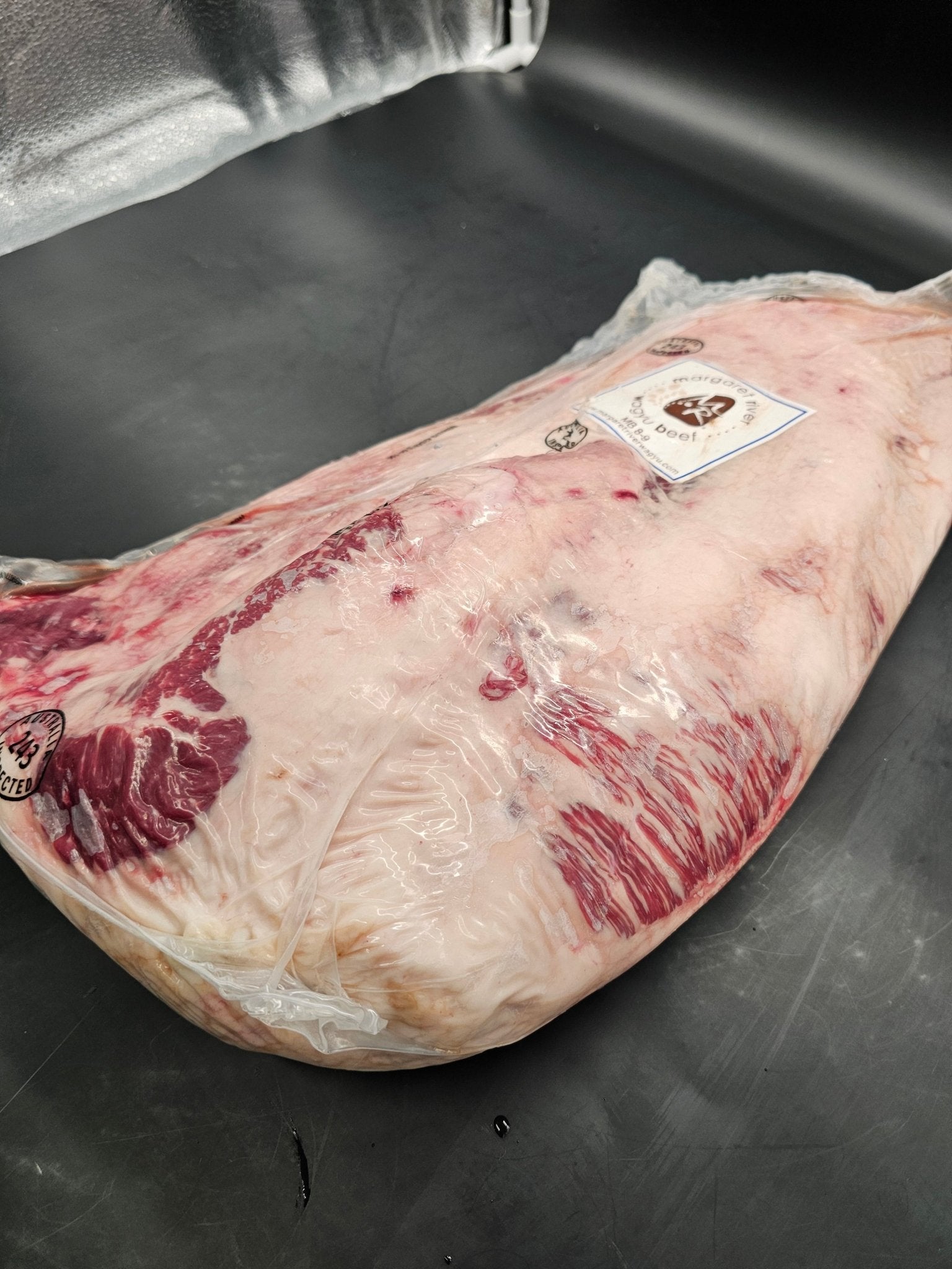 Margaret River Wagyu Boneless P/E Brisket (Deckle - Off) MB 9+ $28/kg - Carnivore Society