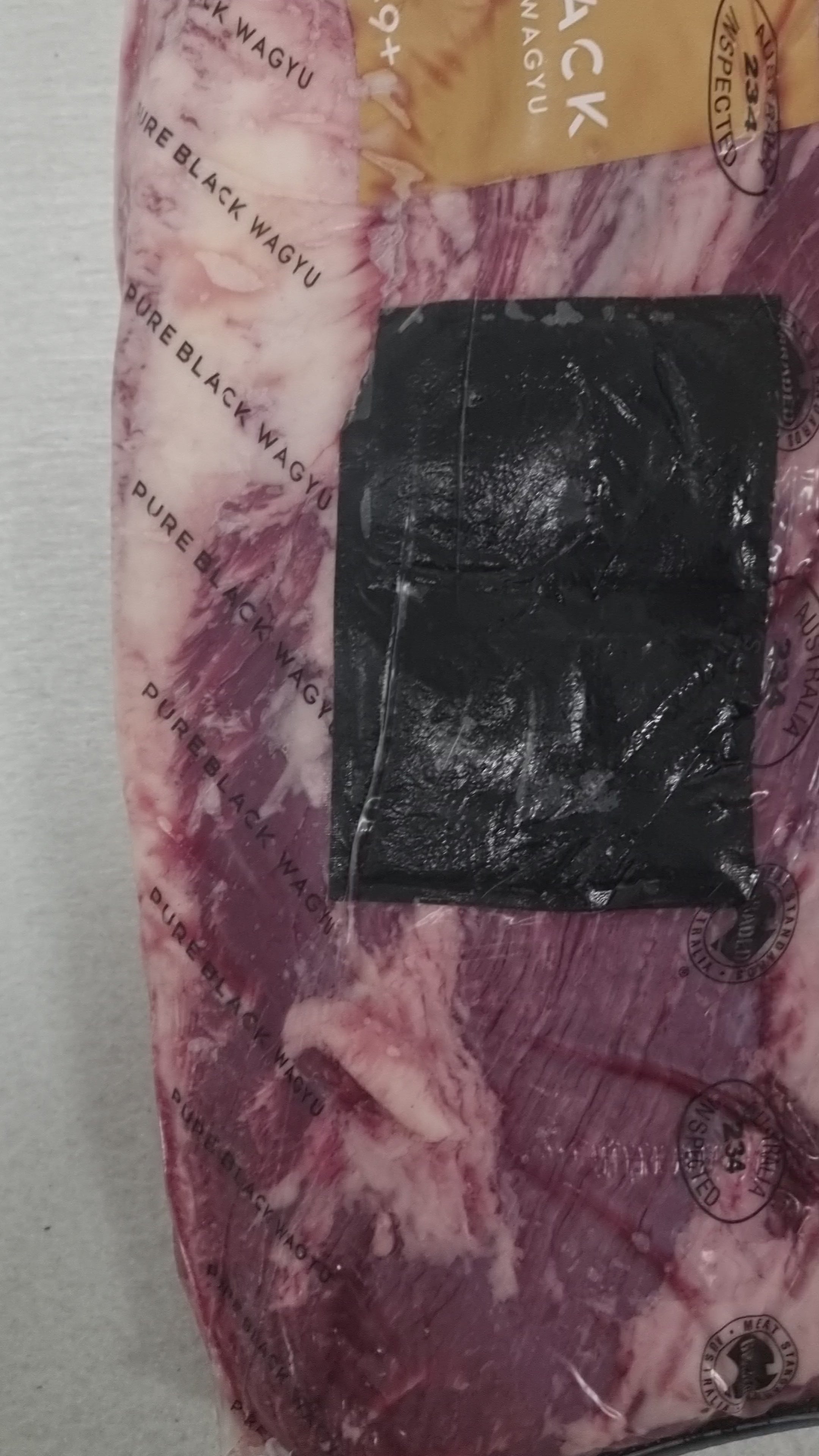 Pure Black Wagyu Brisket MB8-9 $32/kg