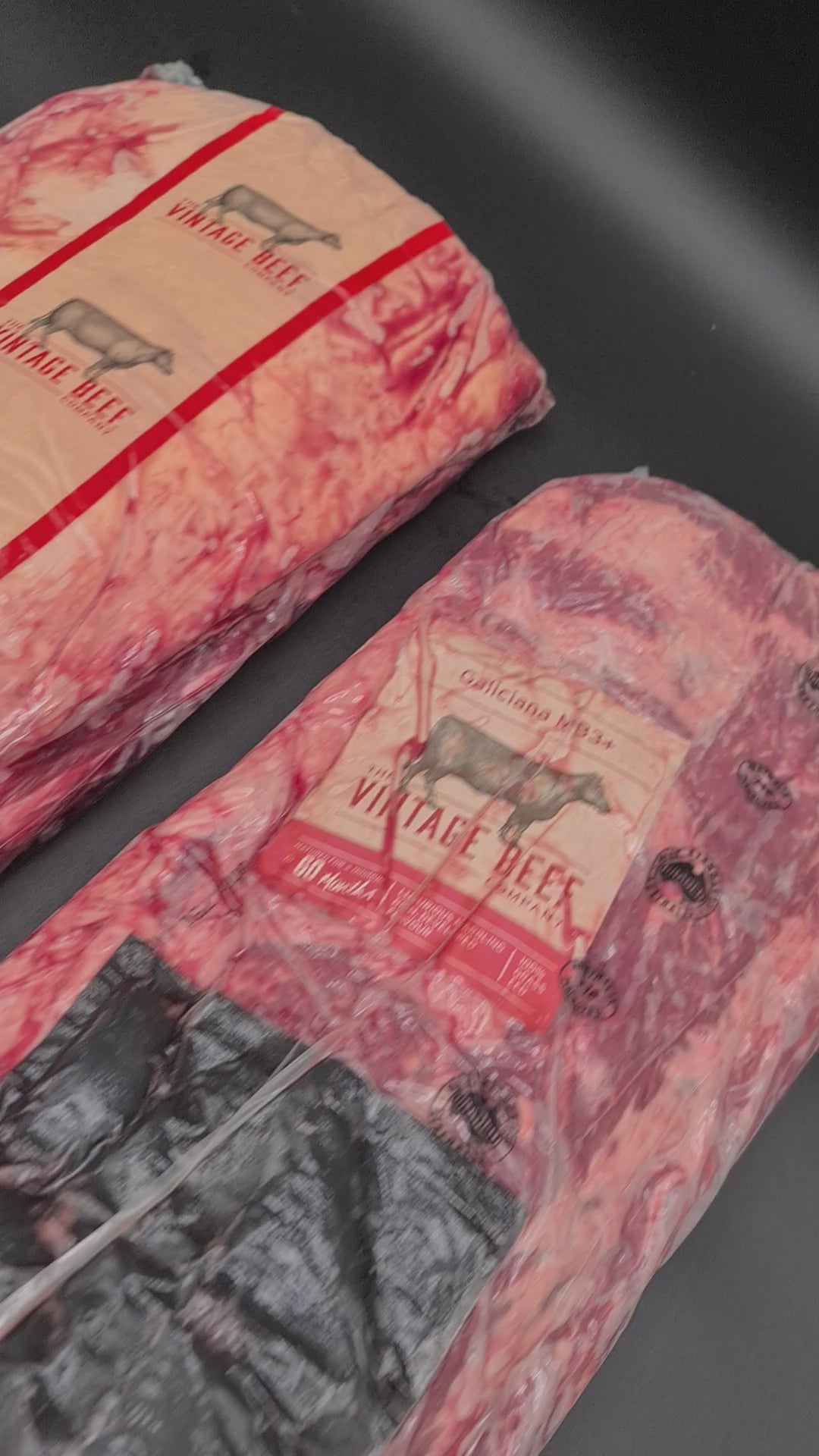 Porterhouse Striploin from $65/kg - Grass-fed - Vintage Galician Beef