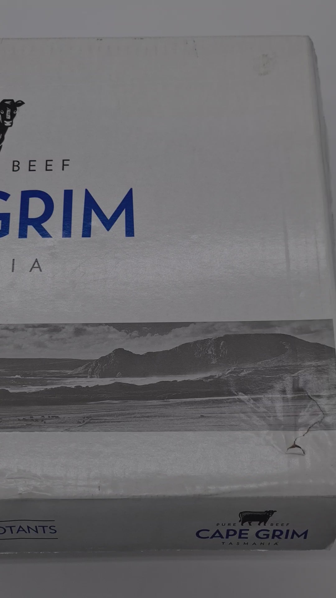 Cape Grim Porterhouse Striploin MB4 – 100% Grass-Fed, Premium Tasmanian Beef $58/kg
