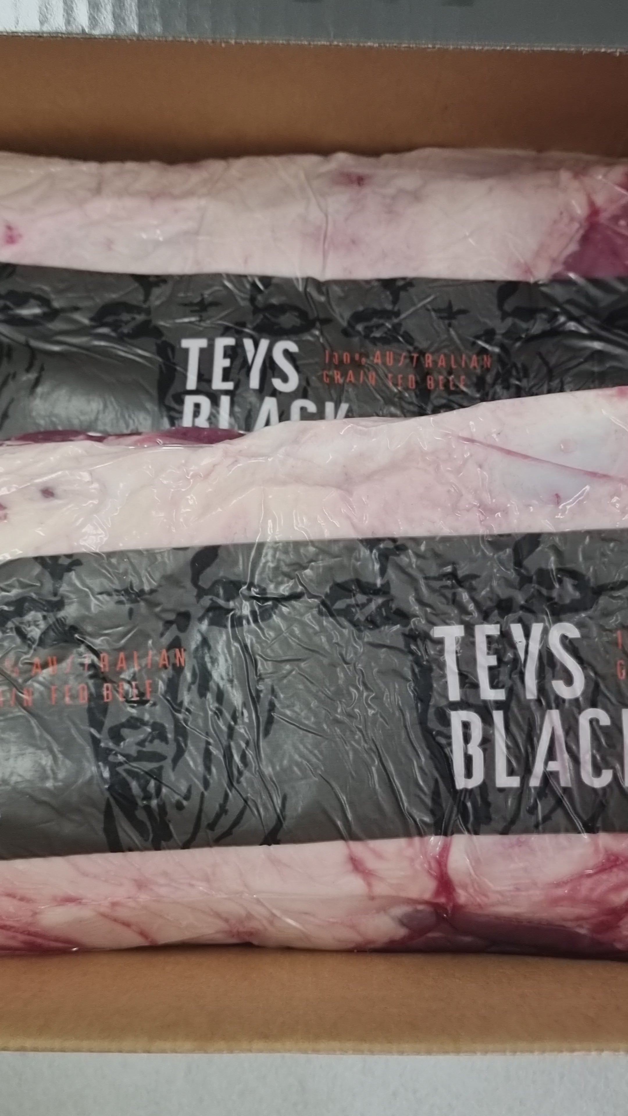 Teys Black Porterhouse  – Grain-Fed $38/kg