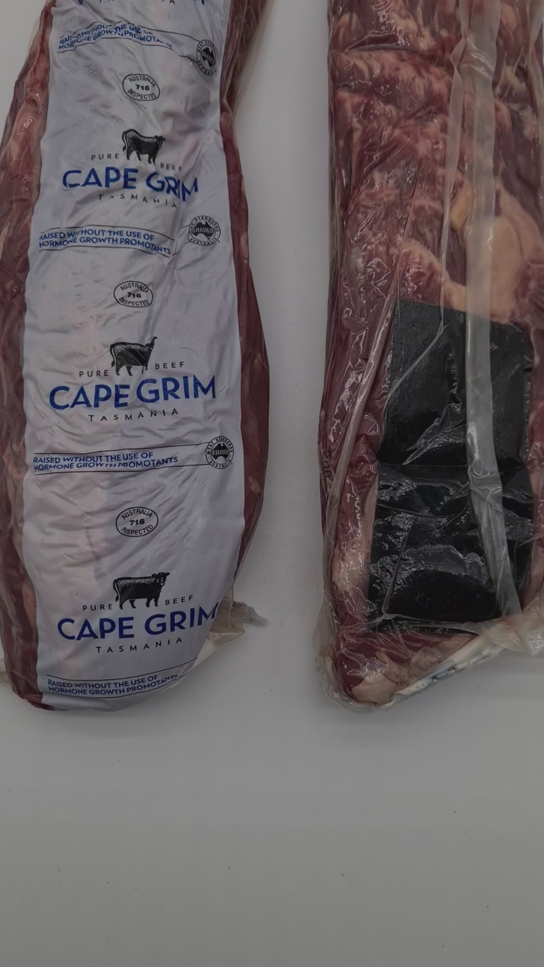 Cape Grim Eye FIllet 100% Grass-Fed & Finished (Tenderloin) Tasmania - Hormone & Antibiotic Free - $65/kg *Special*
