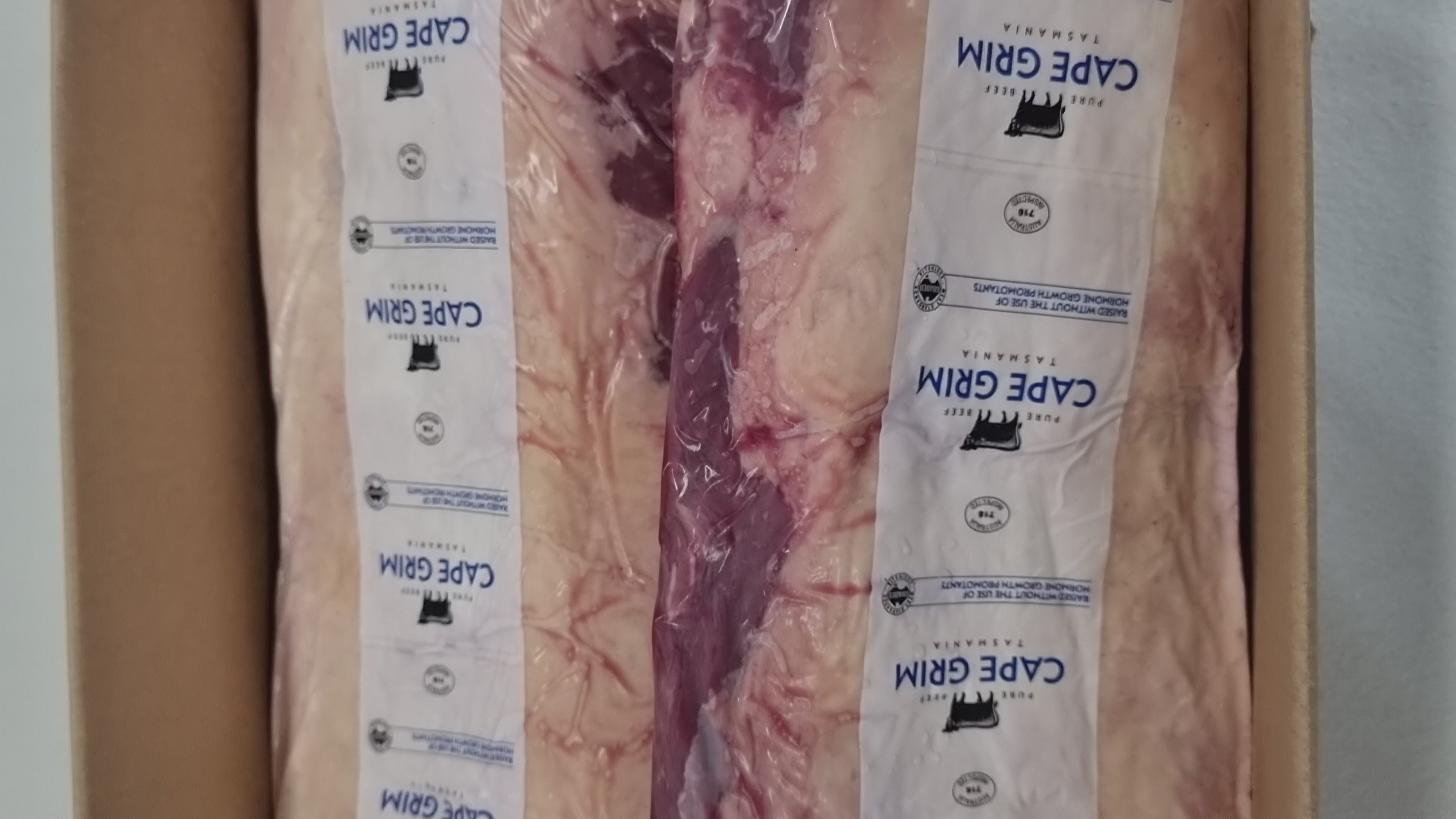 Cape Grim Porterhouse Striploin – 100% Grass-Fed, Premium Tasmanian Beef $36/kg