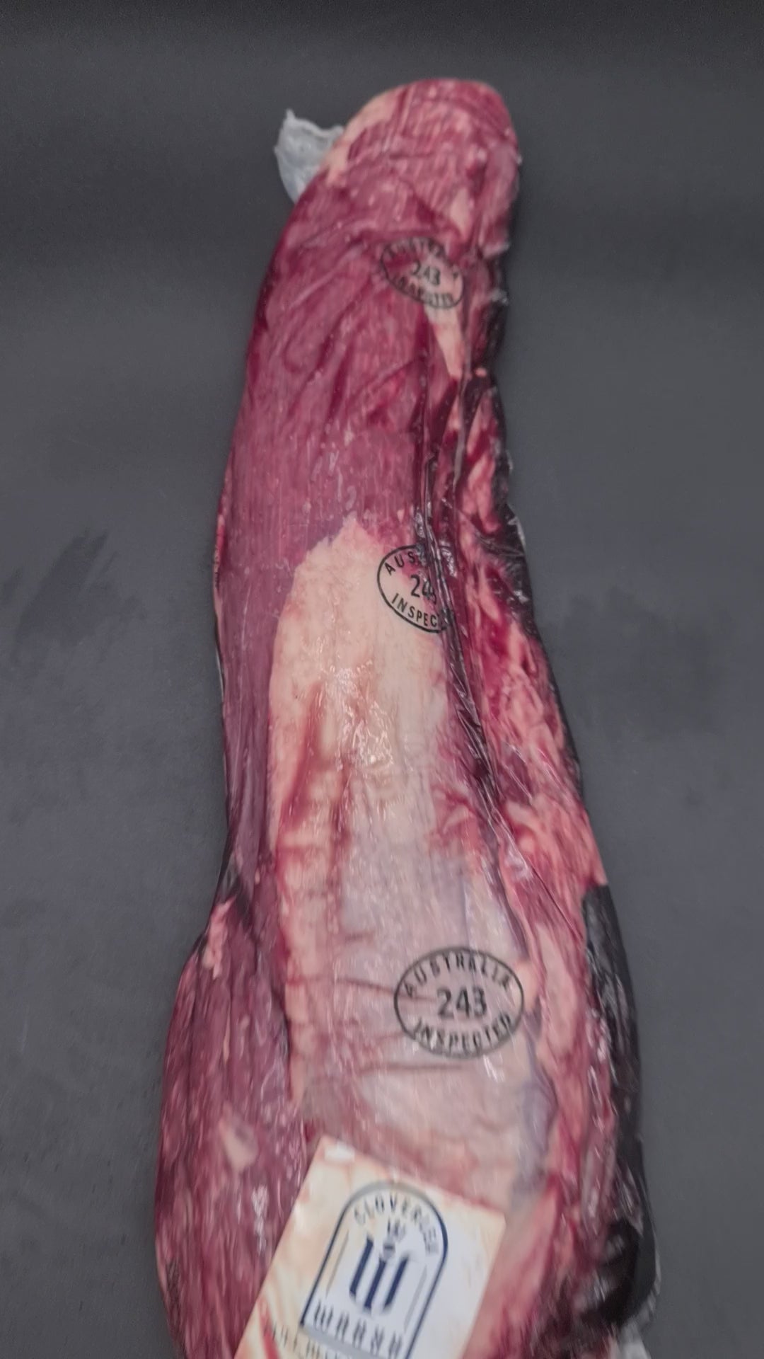 Tenderloin From *SPECIAL* $149/kg (Was $199/kg) - Grain-Fed Full Blood Wagyu MB9+ - Cloverlea