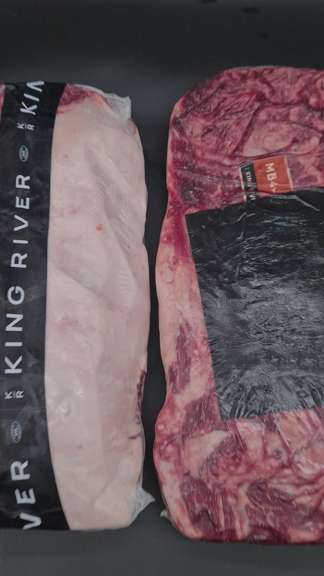 King River Cross-breed Wagyu Porterhouse Striploin MB4-5 $81/kg