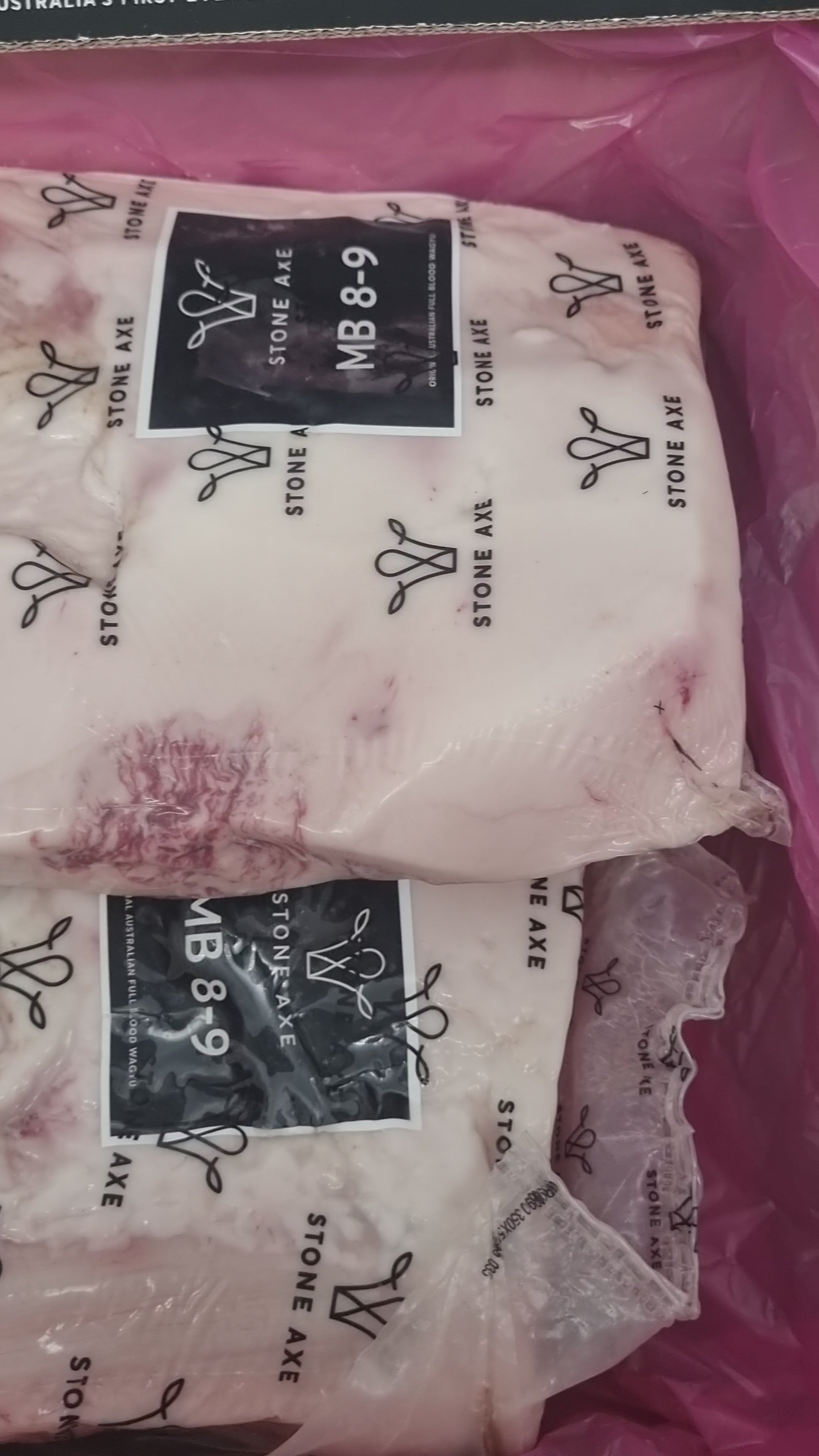Stone Axe Full Blood Wagyu Porterhouse (MB 8–9+) $149/kg