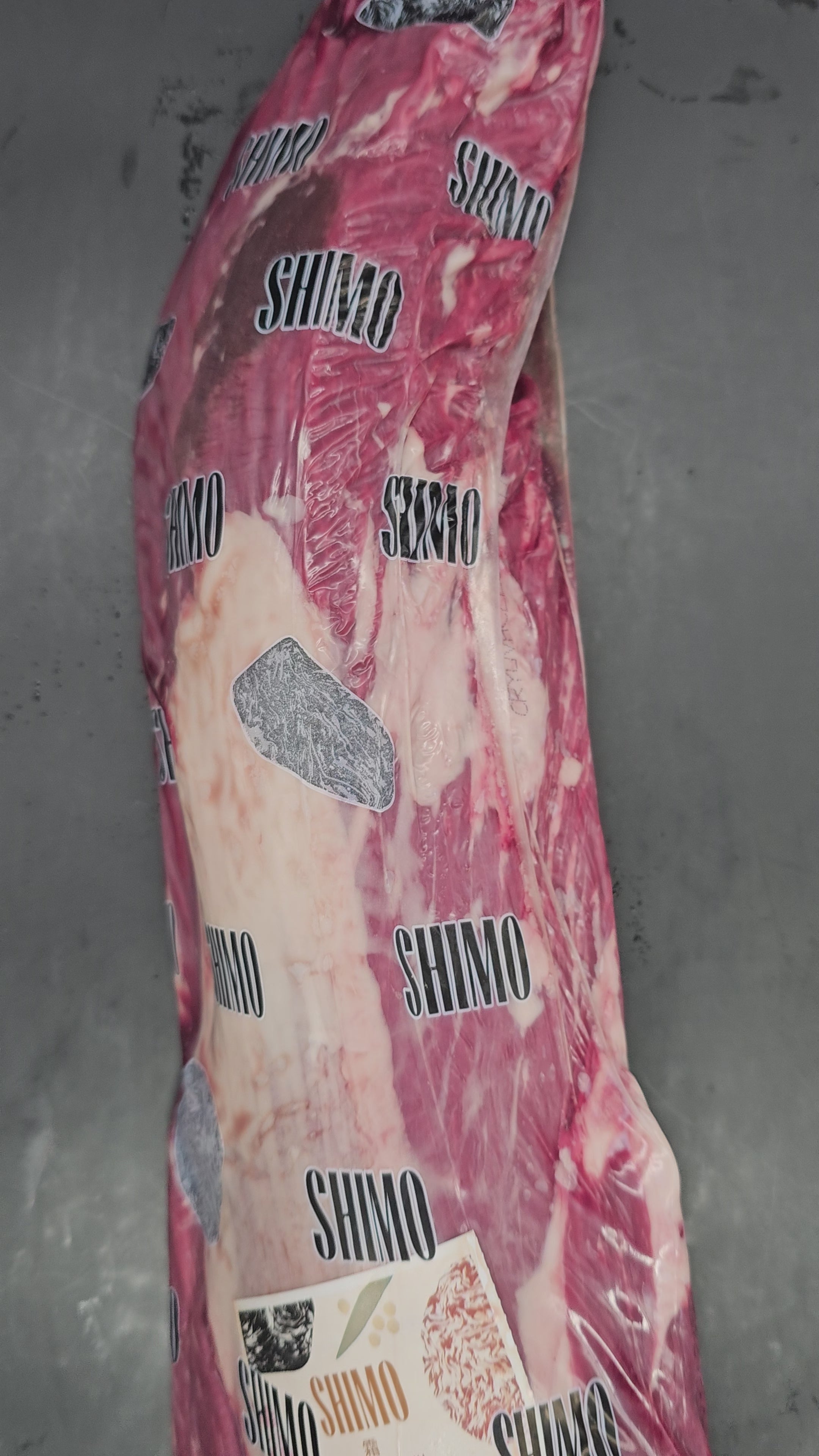 Shimo Artful Wagyu Tenderloin Side (Strap-Off) MB 8–9 – Unmatched Wagyu Elegance $118KG