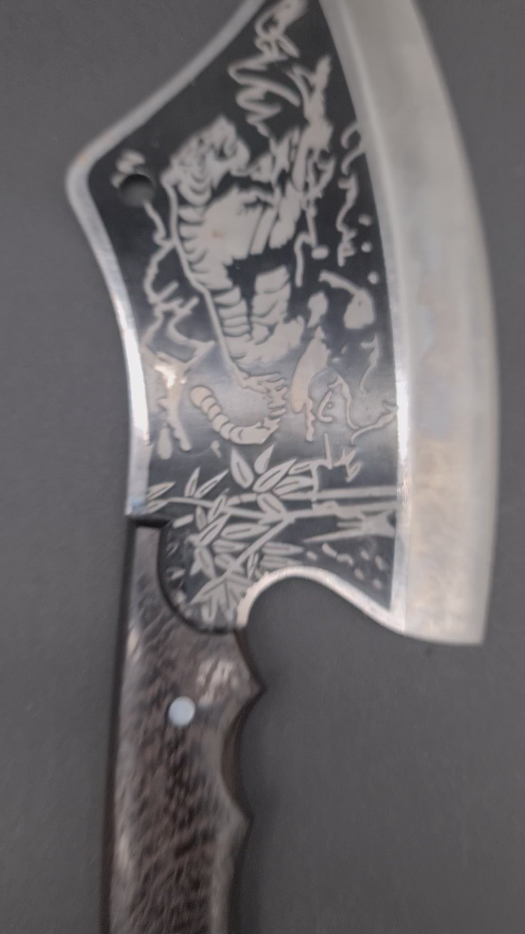 Carnivore Society Tiger Engraved Cleaver $449ea