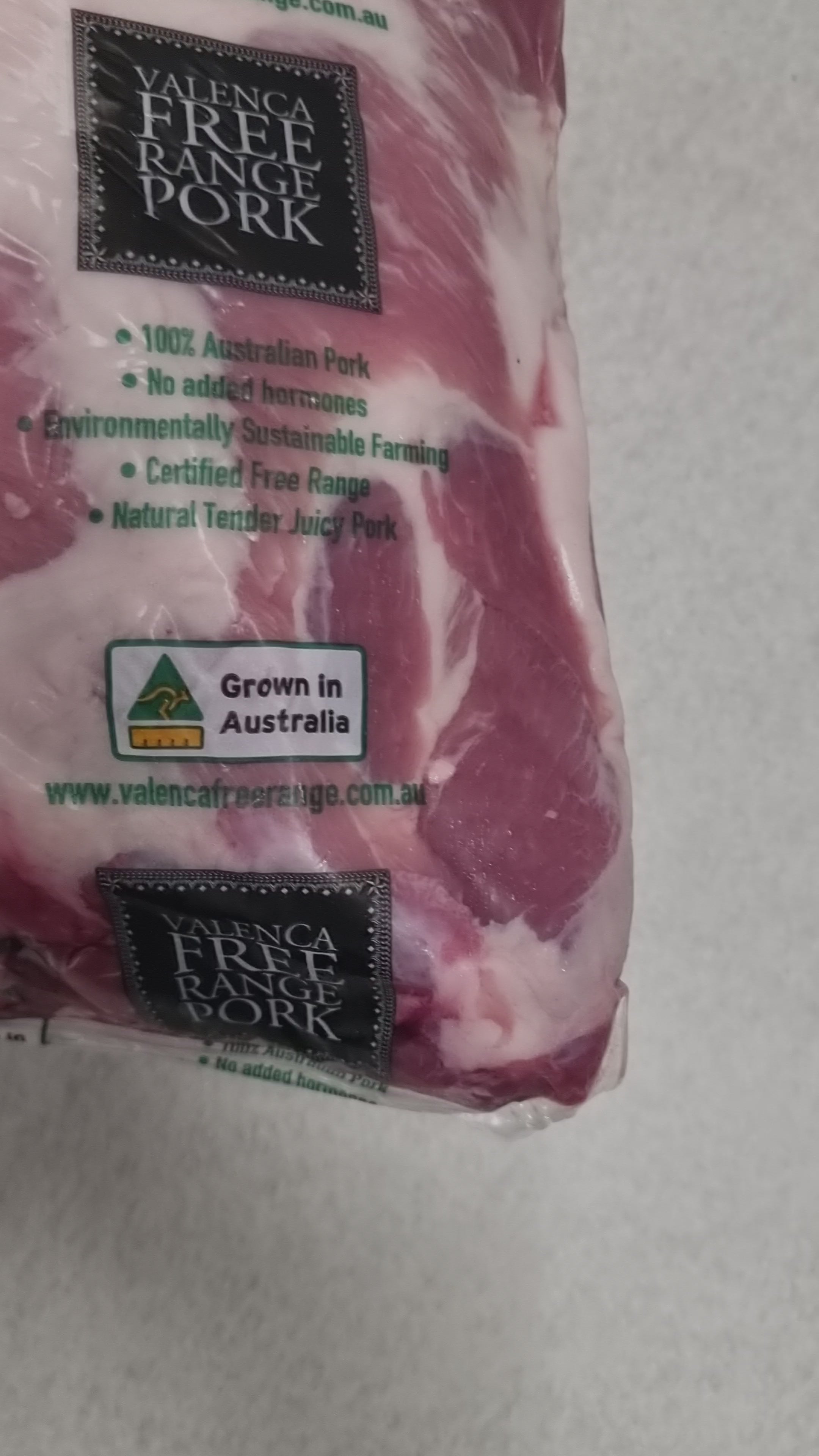 Valenca Free Range Pork - Boston Butt - $12/kg