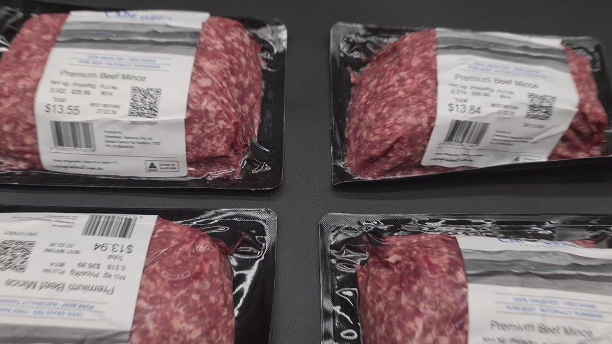 Beef Mince 10% Fat - $27/kg - Tasmanian Grass-Fed & Finished Premium Beef - Cape Grim