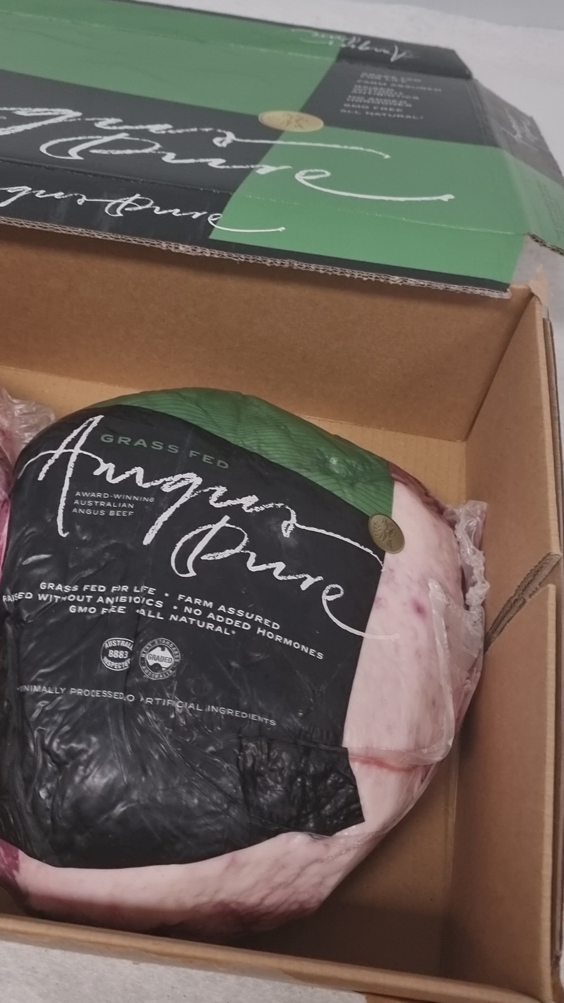 Angus Pure Rump (Grass-Fed & Finished) - Thomas Foods - Hormone and Antibiotic Free - $29/kg