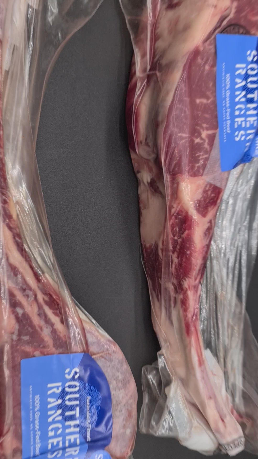 FROZEN Oven-Prepared Rib (Tomahawk) From $45/kg – 100% Grass-Fed & Finished Beef MB2+ – Southern Ranges