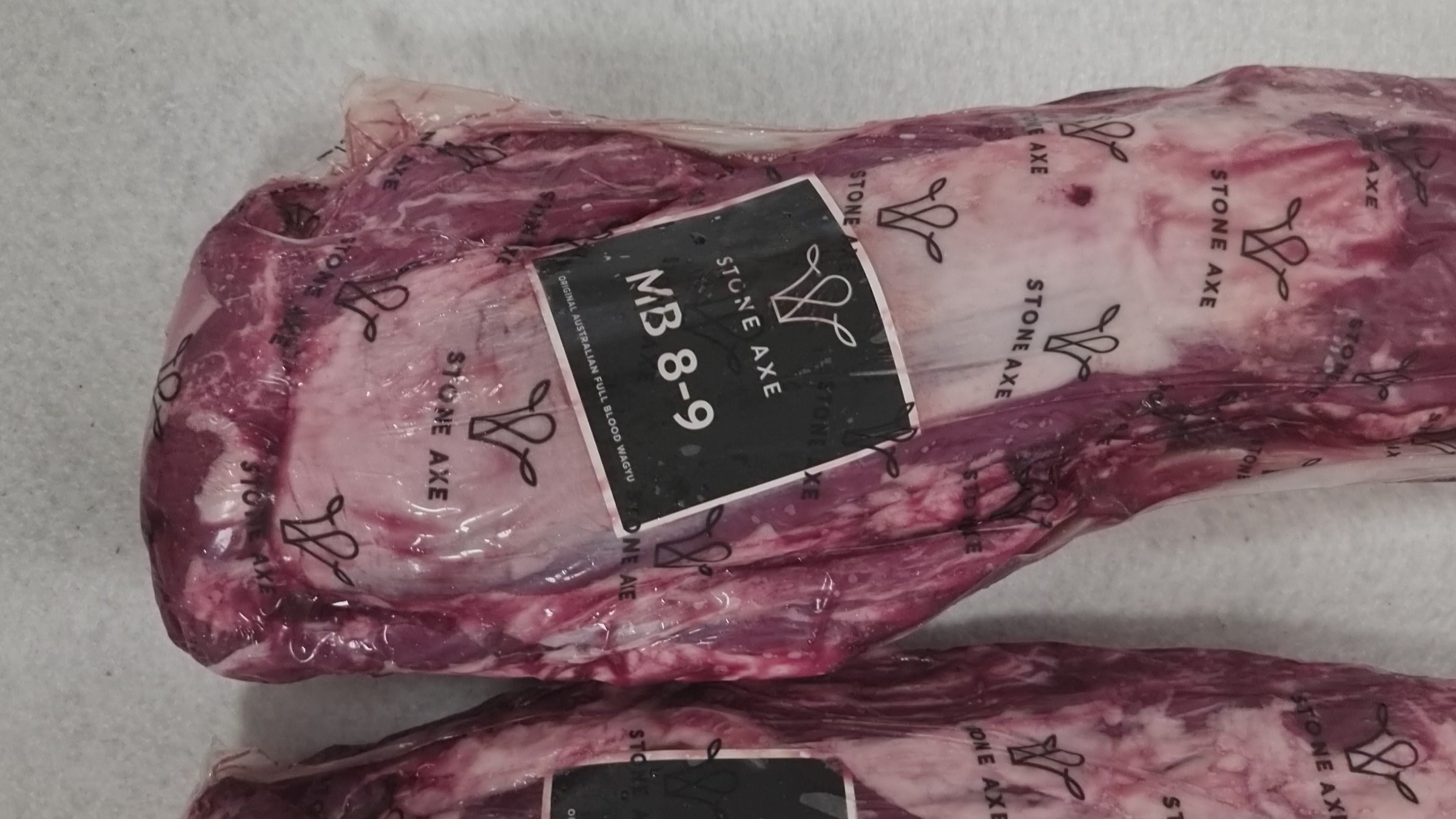 Stone Axe Full Blood Wagyu Eye Fillet (MB 8–9+) $199/kg