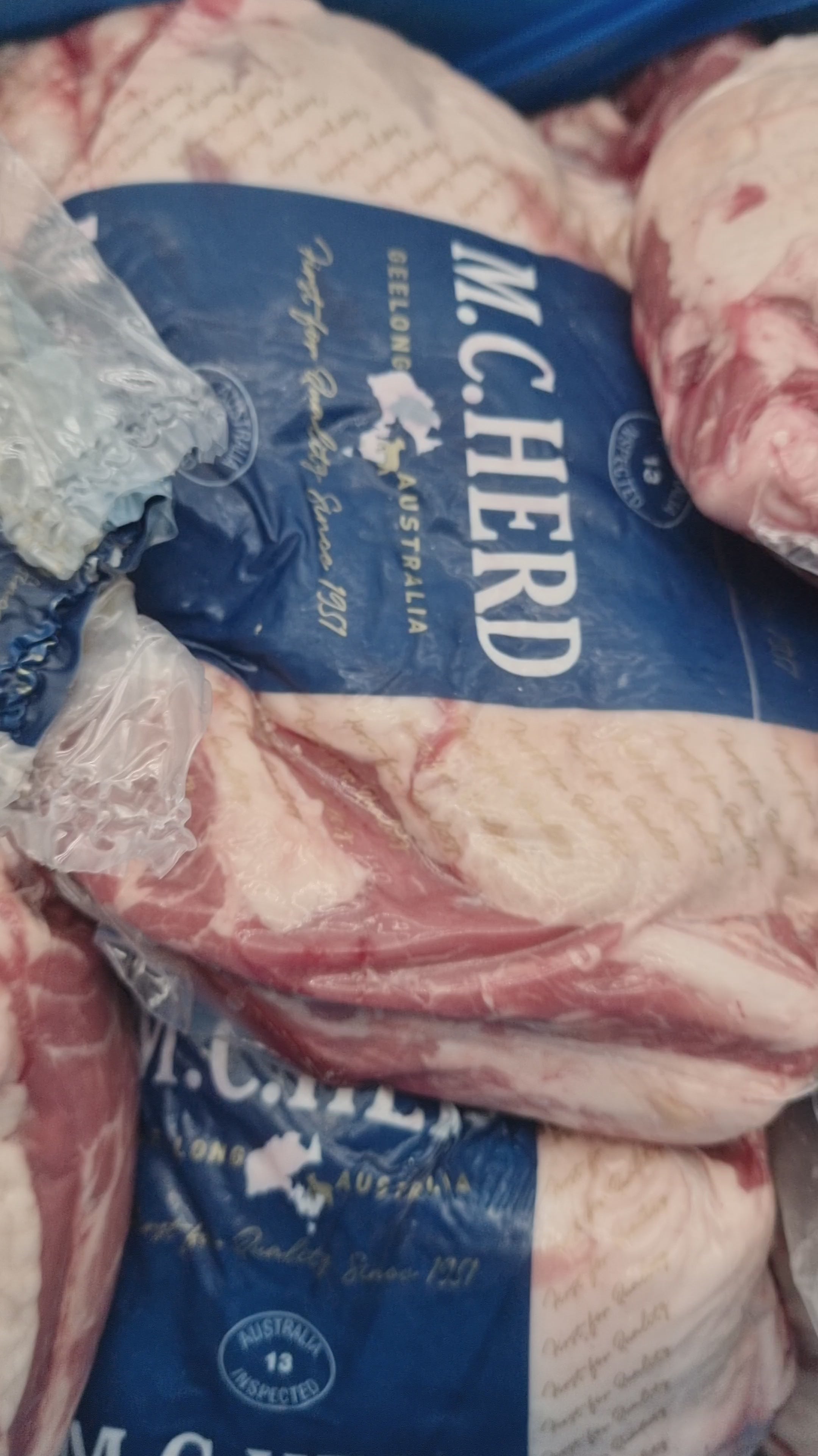 Lamb Forequarters – M.C. Herd (Boneless, Grass-Fed Lamb) $29/kg