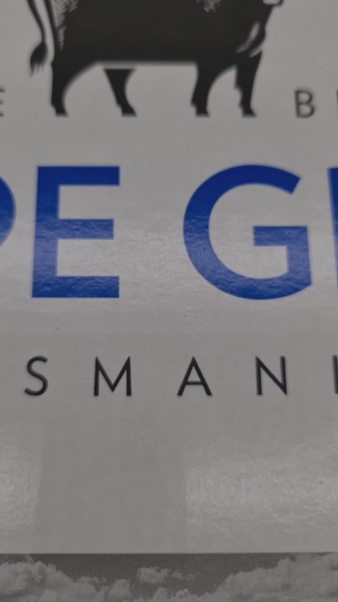Cape Grim Porterhouse Striploin MB4 – 100% Grass-Fed, Premium Tasmanian Beef $58/kg