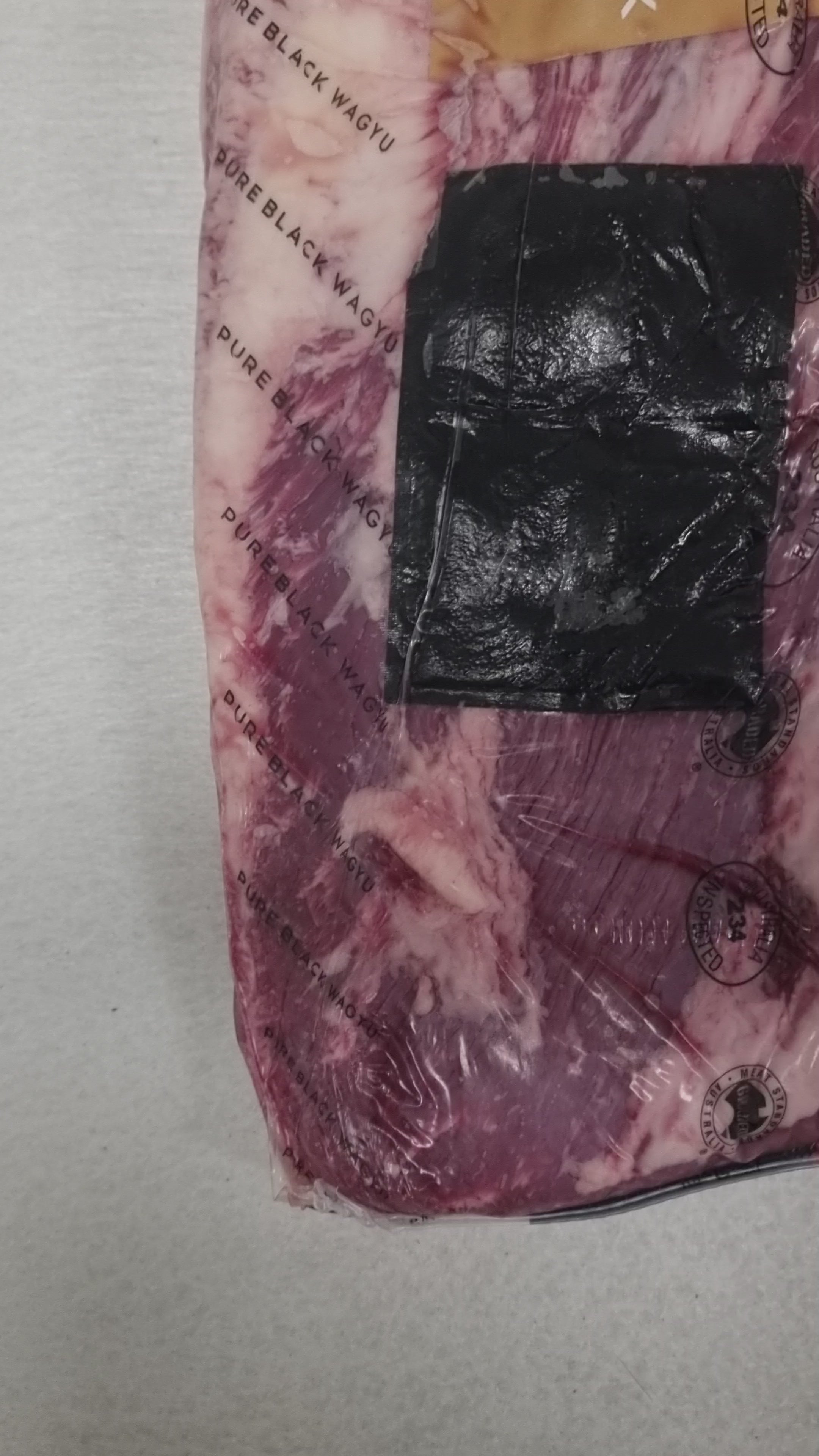 Pure Black Wagyu Brisket MB8-9 $32/kg