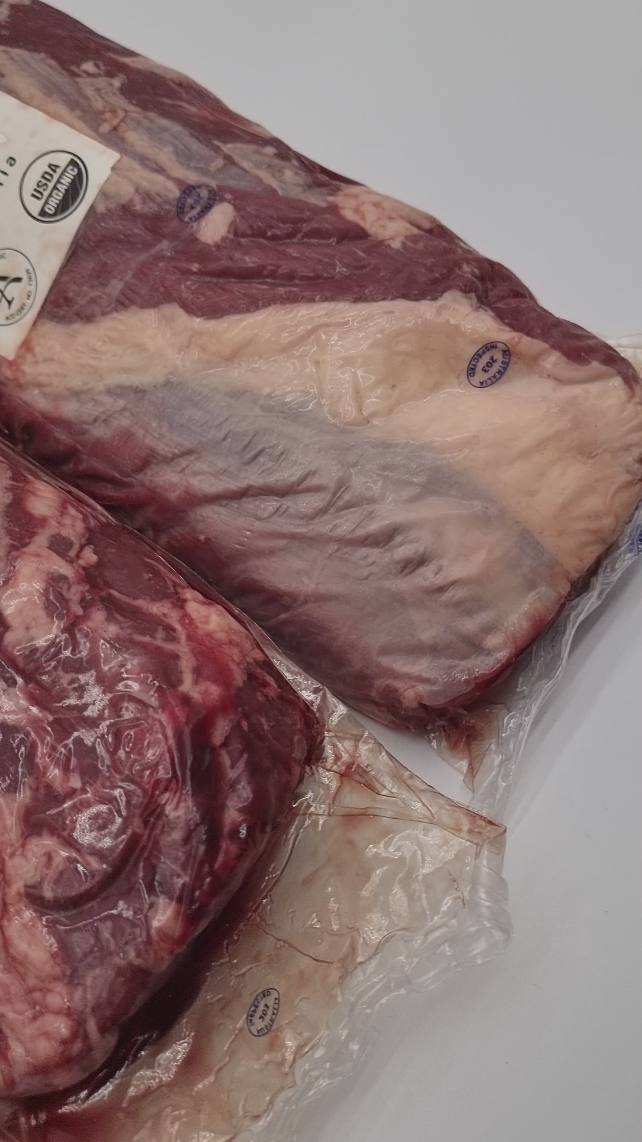 OBE Organic 100% Grass-Fed and Finished Scotch Cube Roll - $54/kg