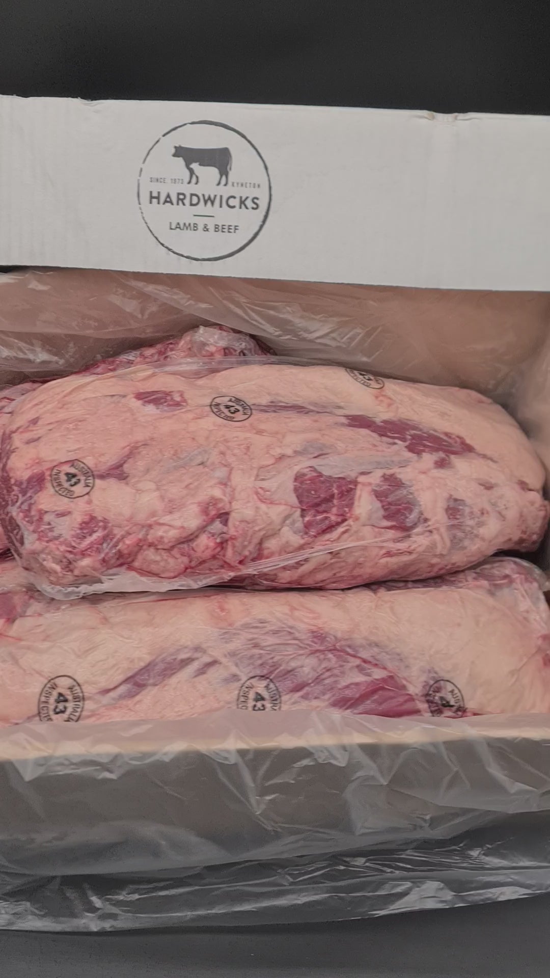 Scotch Cube Roll *SPECIAL* from $49/kg (Normally $69/kg) - Grass-fed beef MB2+ - Hardwicks