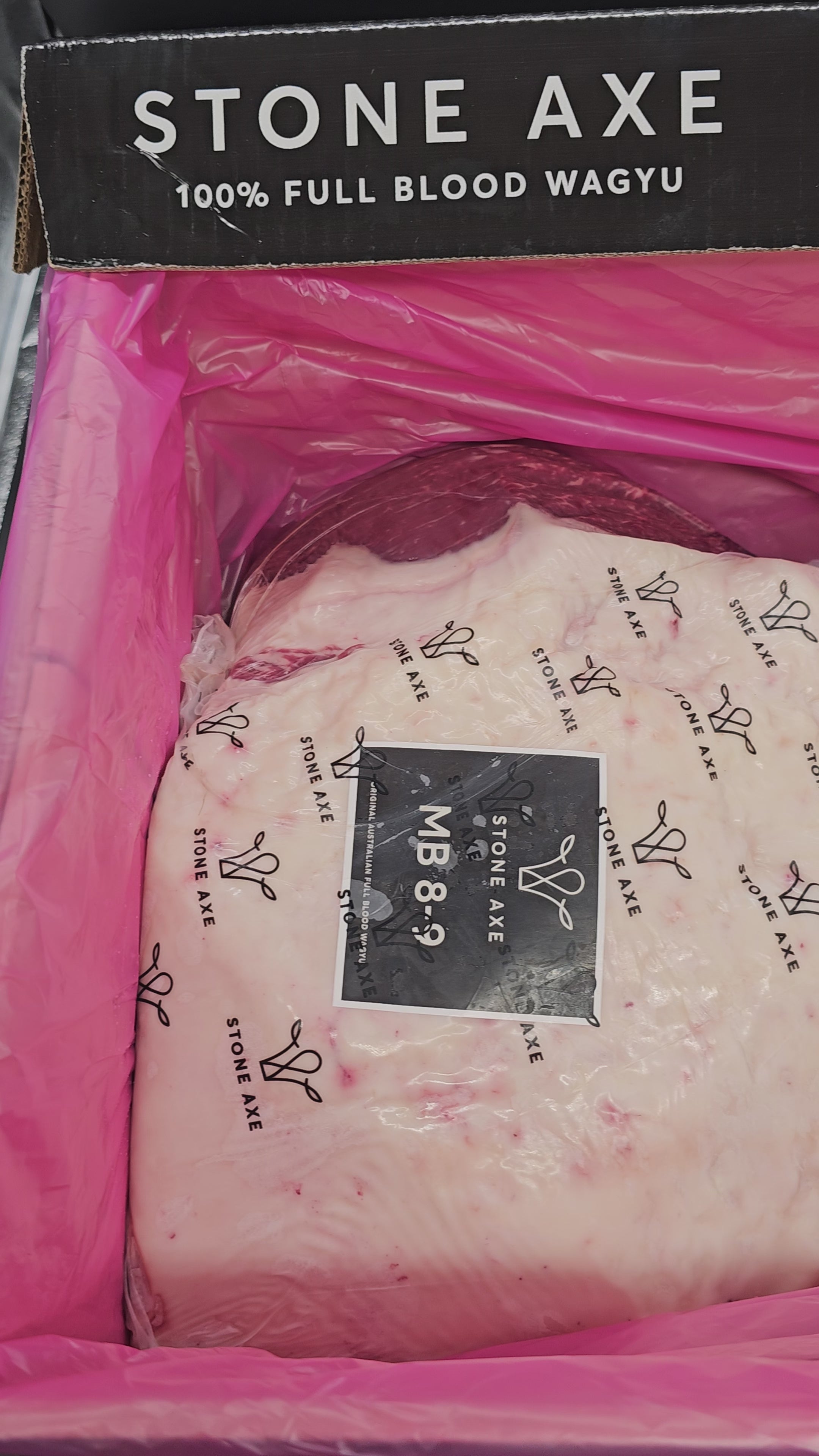 Stone Axe Fullblood Wagyu Beef D-Rump MB 8–9 – The Ultimate Wagyu Experience $52/kg