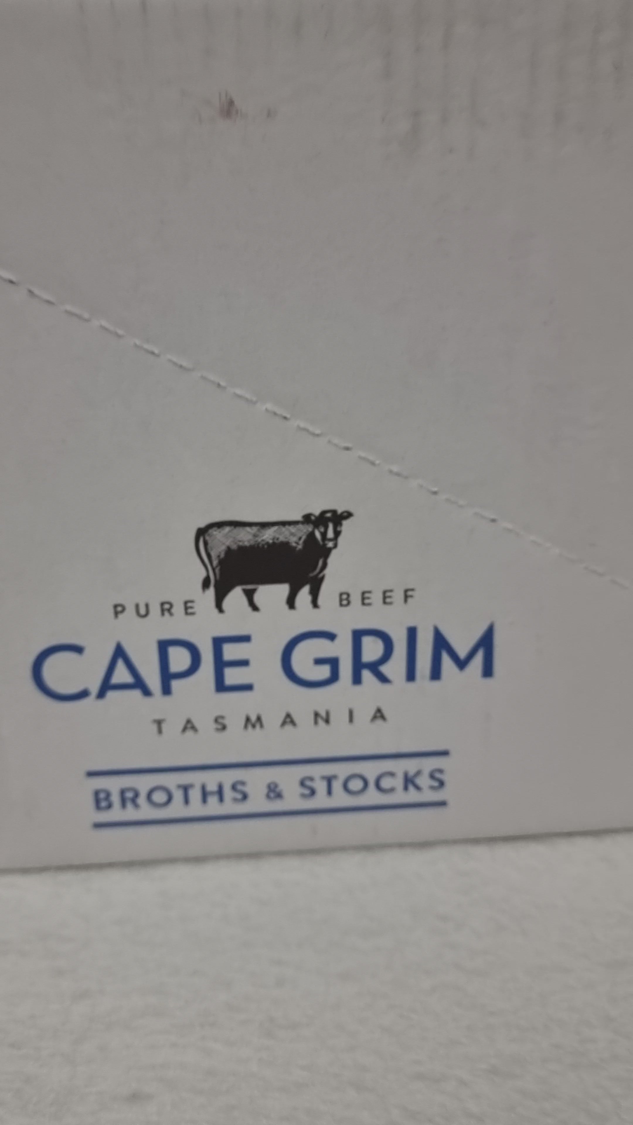 Cape Grim Bone Broth – 100% Grass-Fed & Finished, Tasmania (500mL)