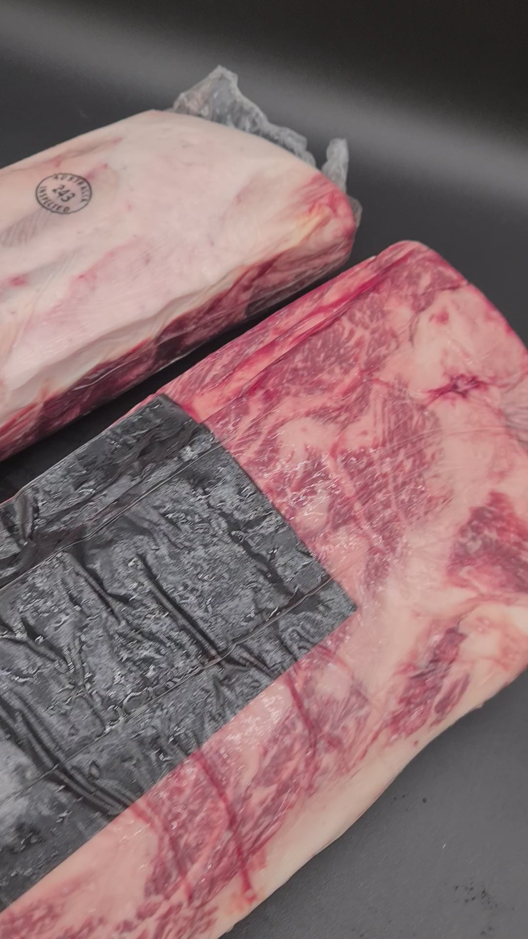 Porterhouse Striploin from $170/kg - Barley-fed Wagyu MB9+ (Methane Reduced Naturally) - Sandalwood