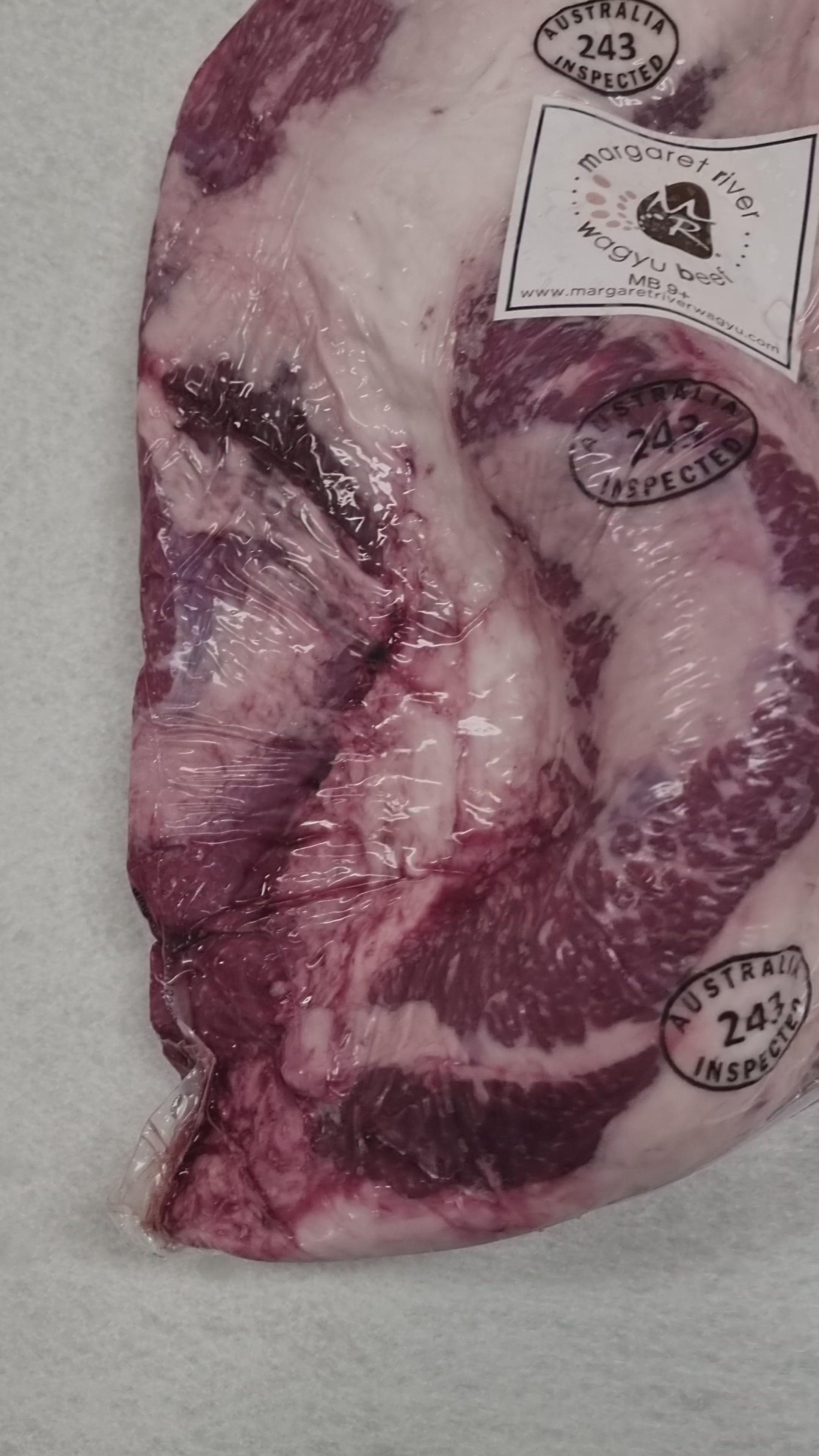 Margaret River – Wagyu Brisket - Marble Score 9+ - $26/kg