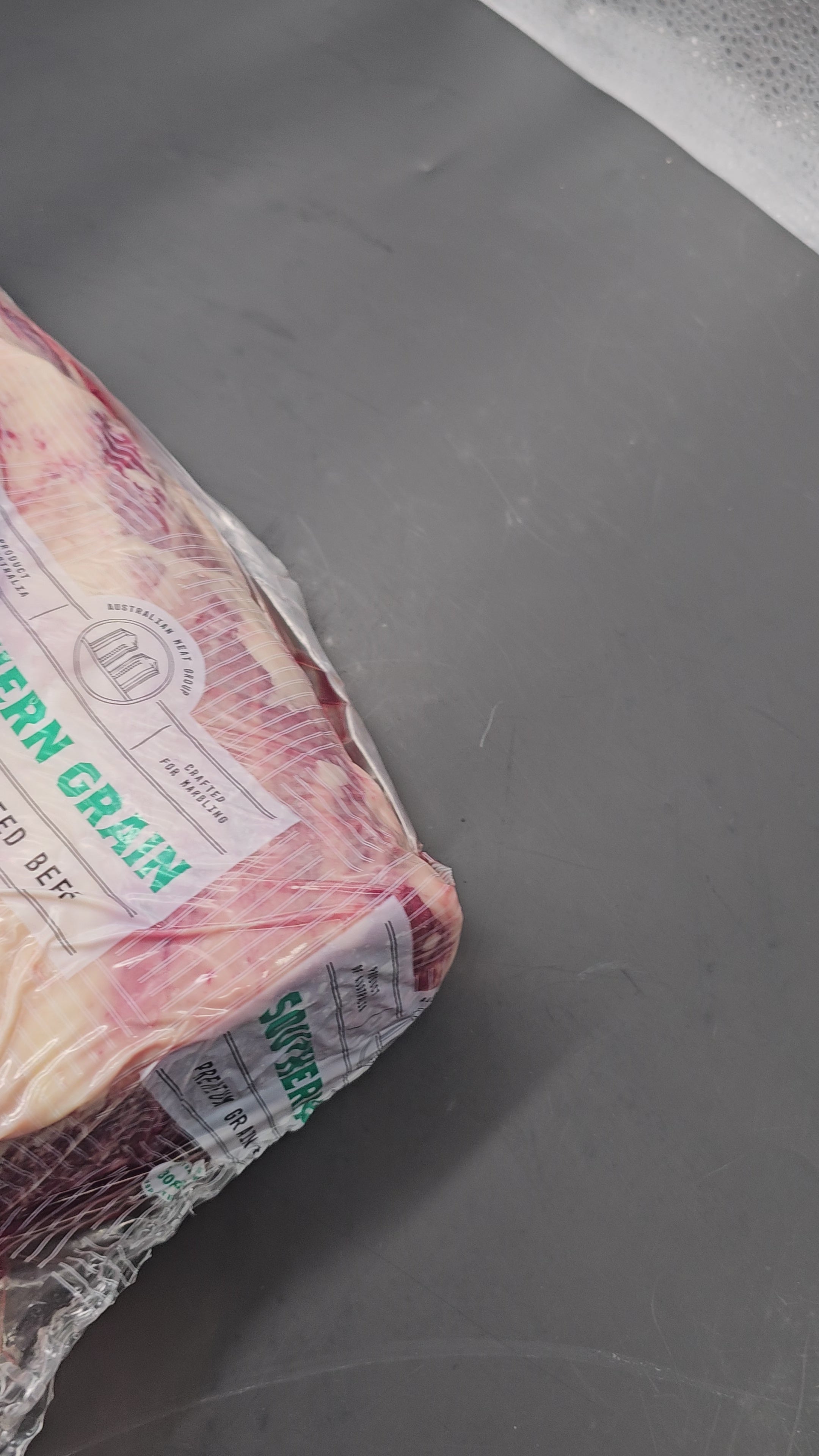 150-Day Grain-Fed Angus Scotch Cube Roll MB4 Boneless Ribeye Roll - Southern Grain $63/kg