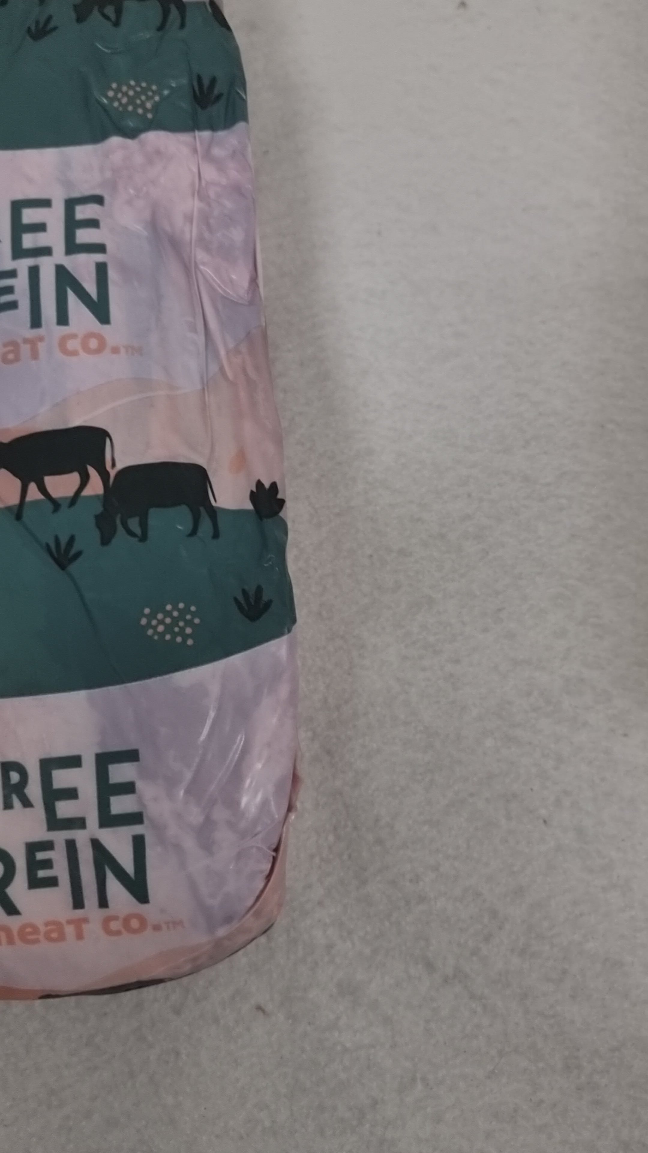 Free Rein Scotch Cube Roll Grass-Fed & Finished) $42/kg *Special*