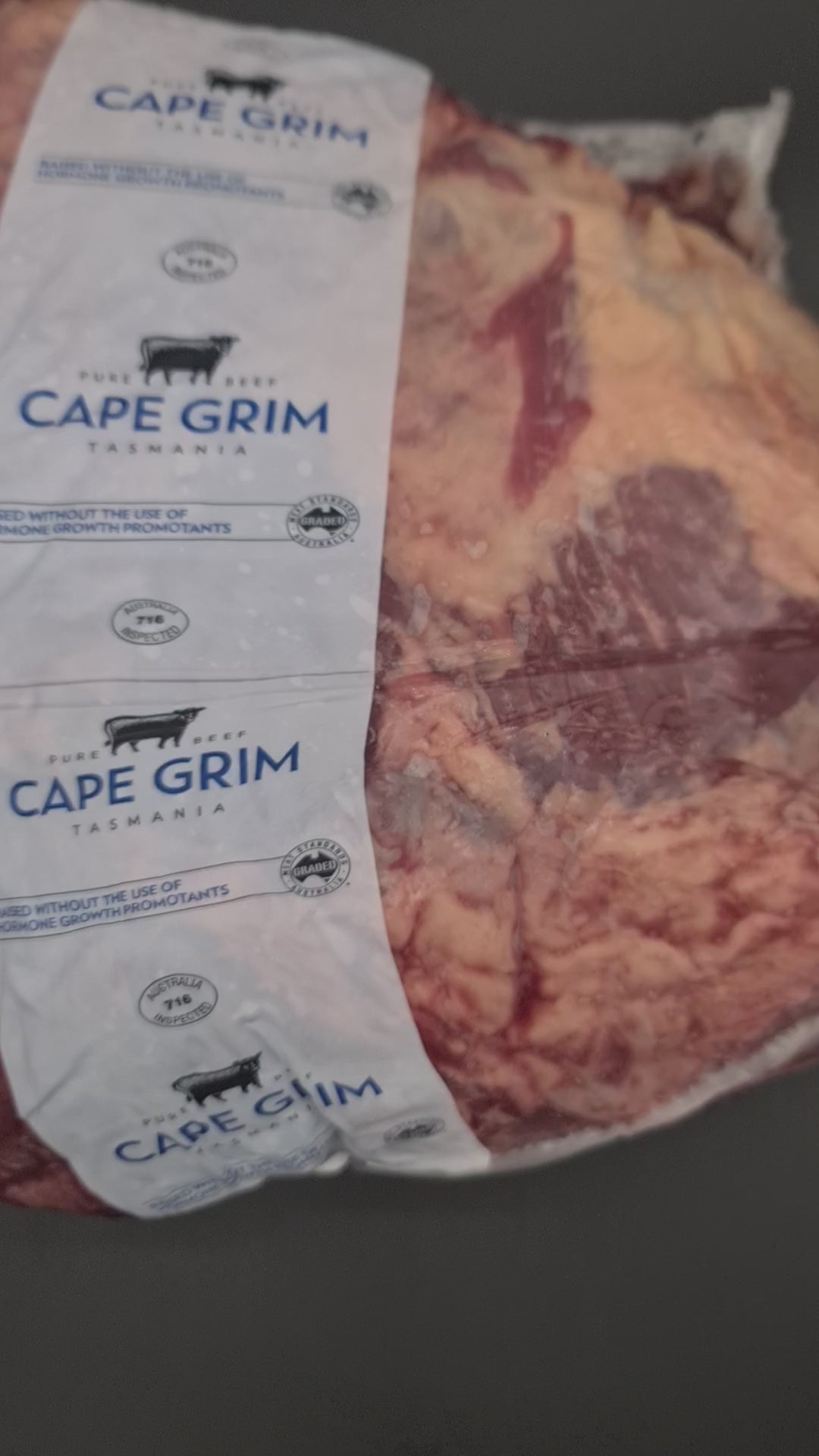 Topside Cap-off from $26/kg - Grass-fed Tasmanian Beef - Cape Grim
