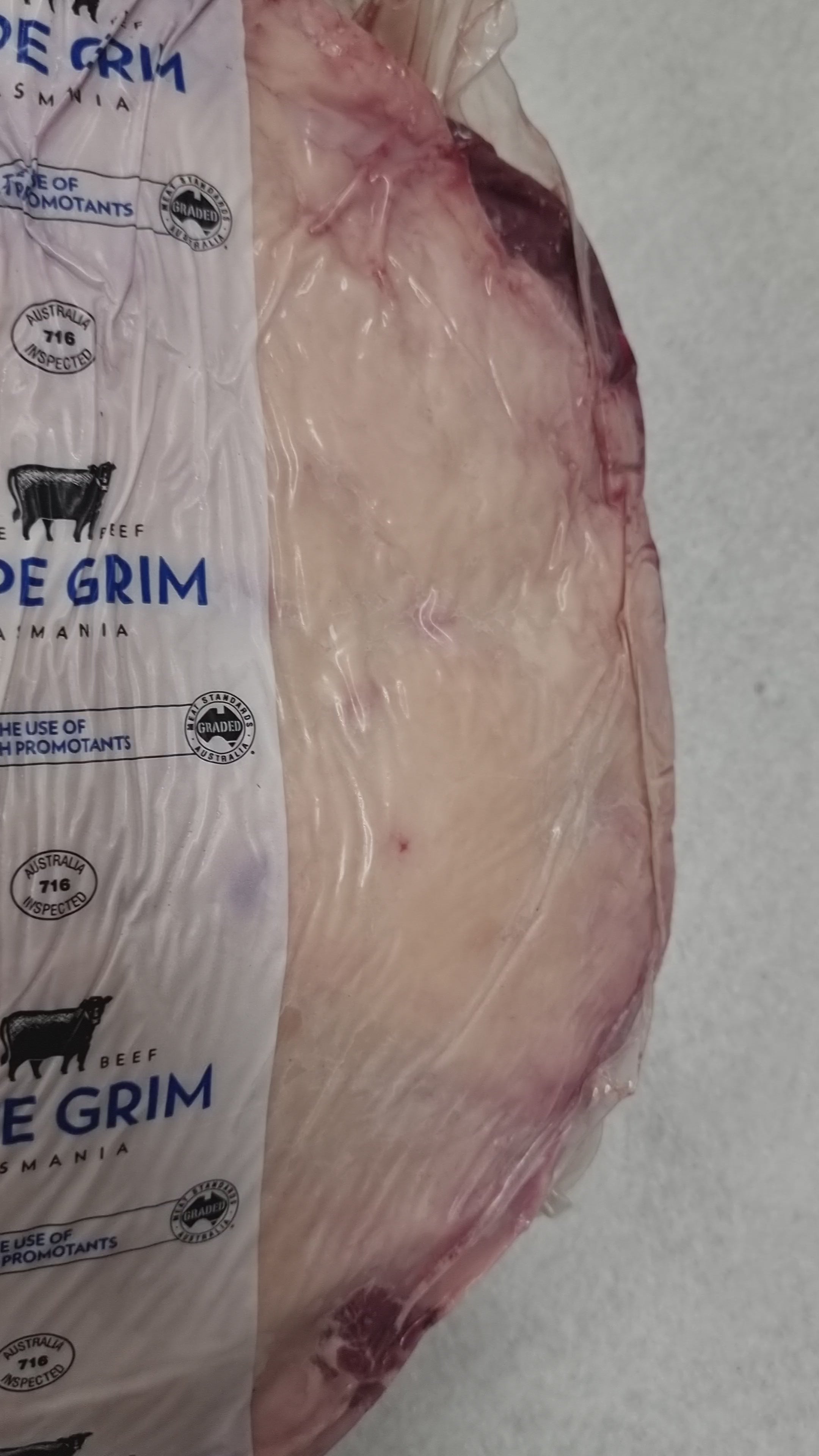 Cape Grim Chuck Roll - $19/kg (Grass-Fed)