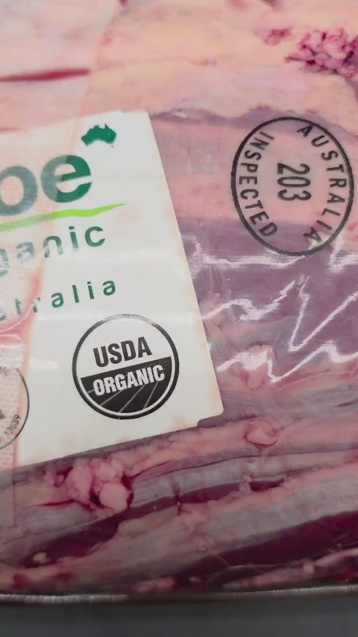 Ribeye 7 Ribs Per Rack From $67/kg – 100% Grass-Fed & Finished Organic Beef – OBE Organic
