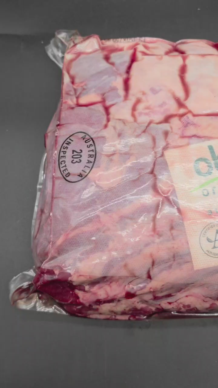 Ribeye 7 Ribs Per Rack From $67/kg – 100% Grass-Fed & Finished Organic Beef – OBE Organic