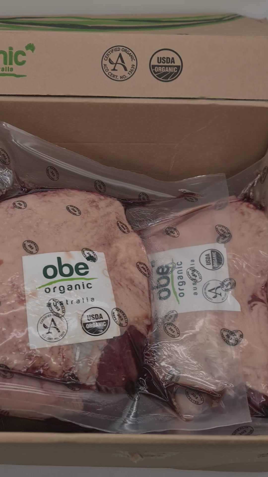 OBE Organic Organic Rump $24/kg