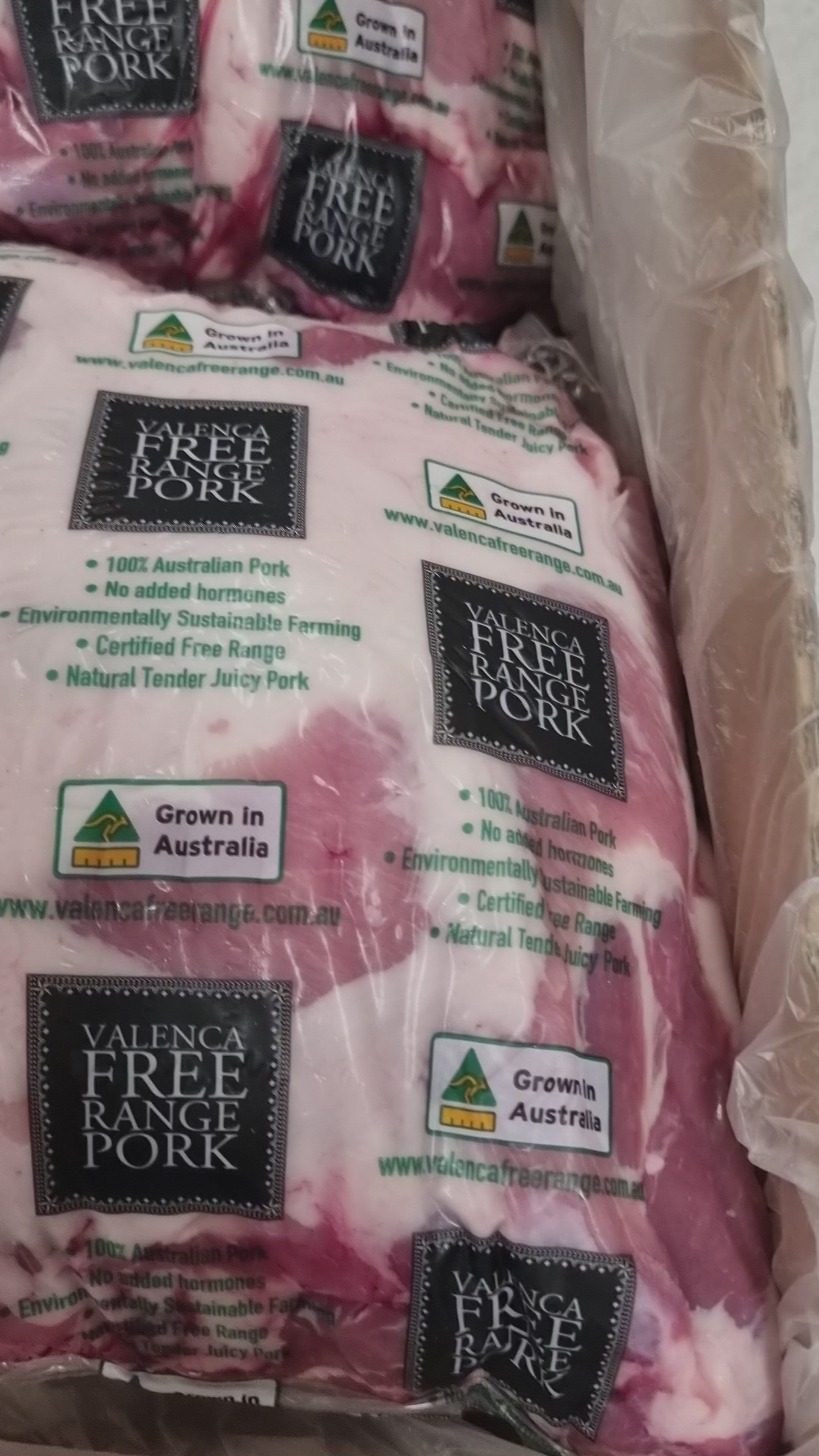 Valenca Free Range Pork - Boston Butt - $12/kg